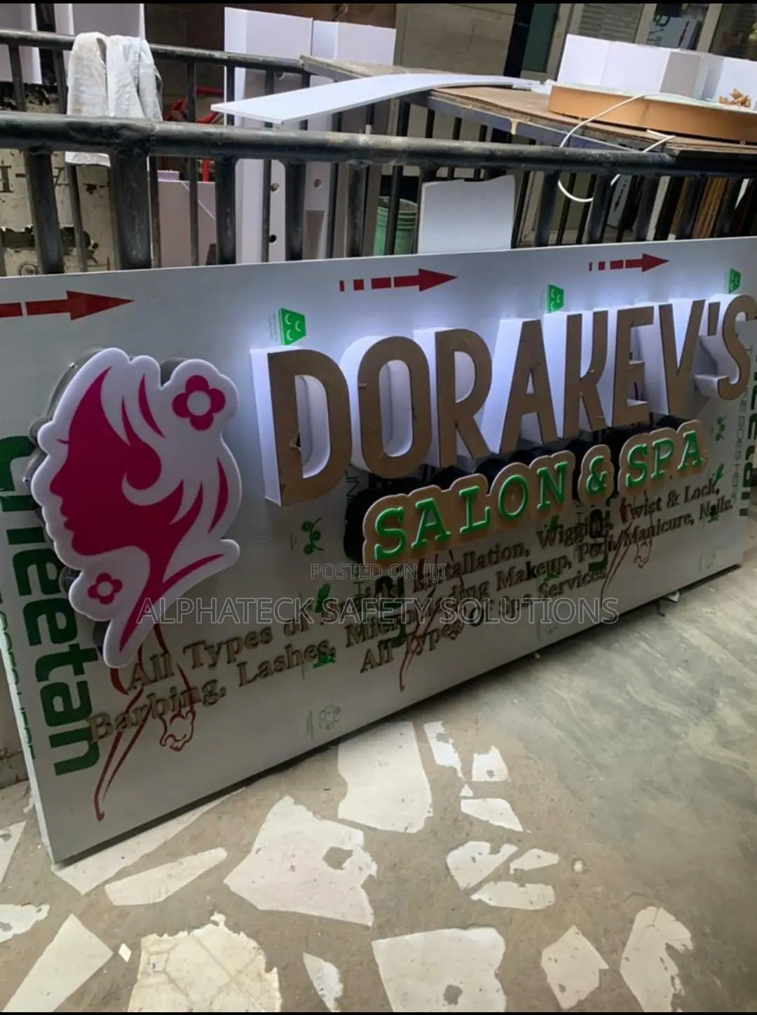 Outdoor Building Signage