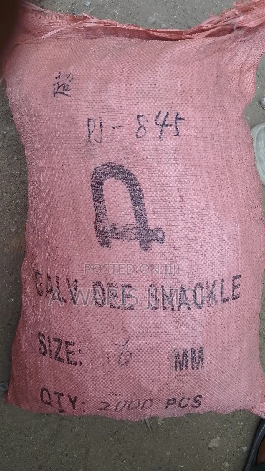 Original 6mm D Shackle Galvanized