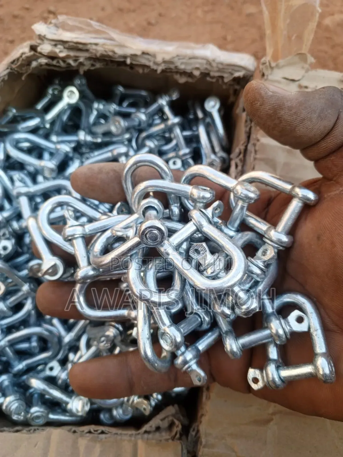 Original 6mm D Shackle Galvanized