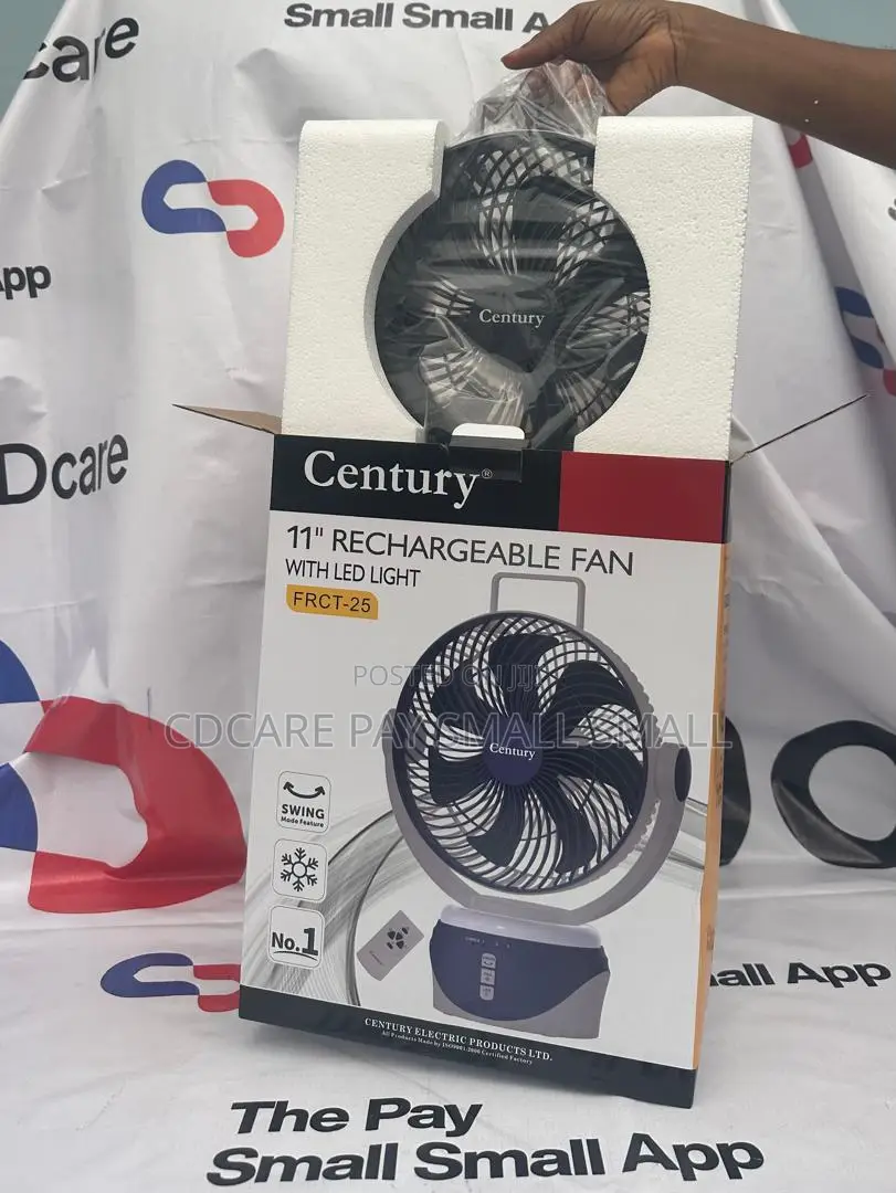 Pay Small Small Century Rechargeable Fan On Cdcare.App