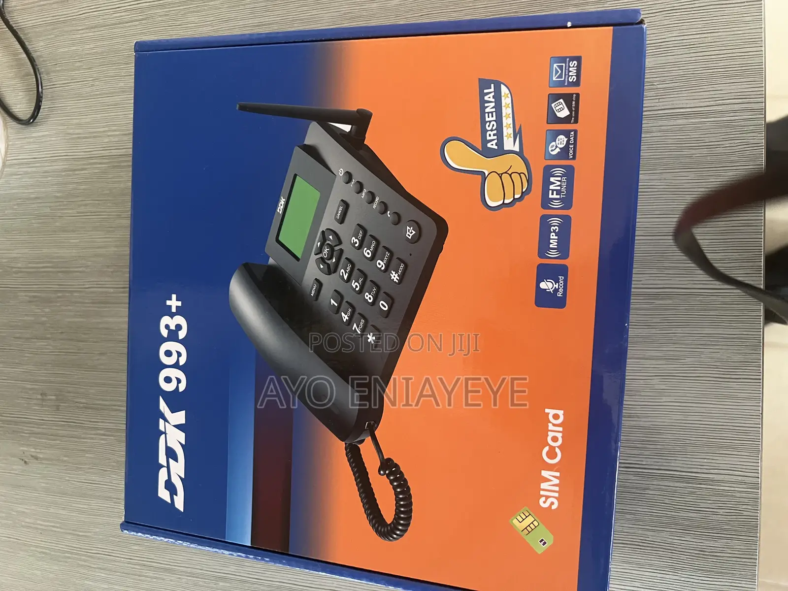 Table Phone for All GSM Network With 2 Sim Slot