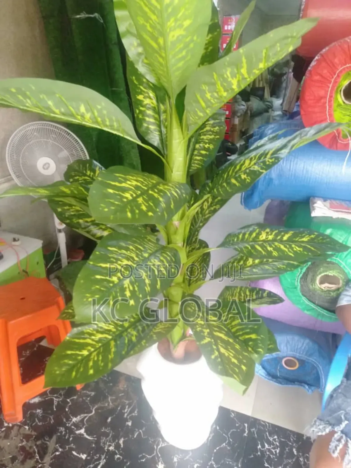 Artificial Flower and Pot Available
