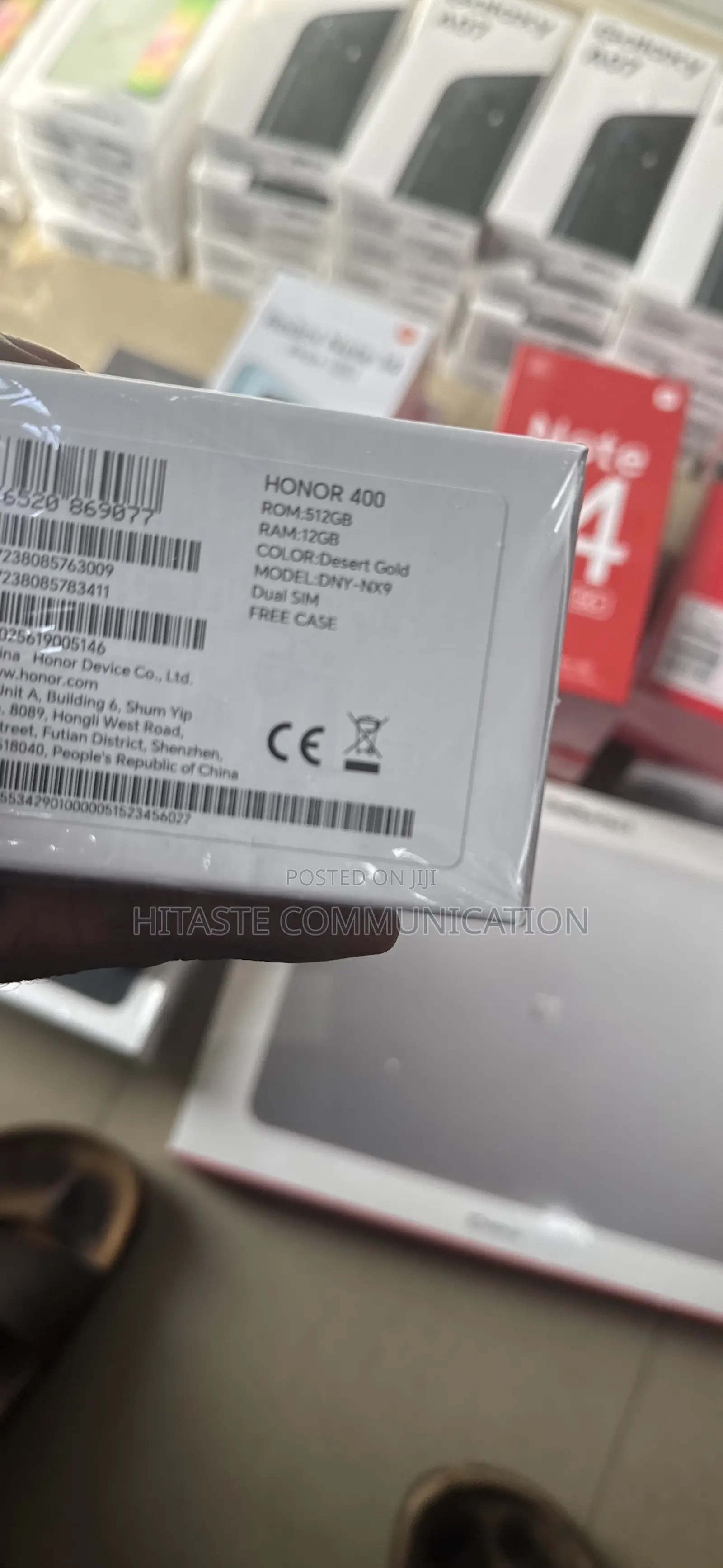 New Honor 400 512 GB Gold