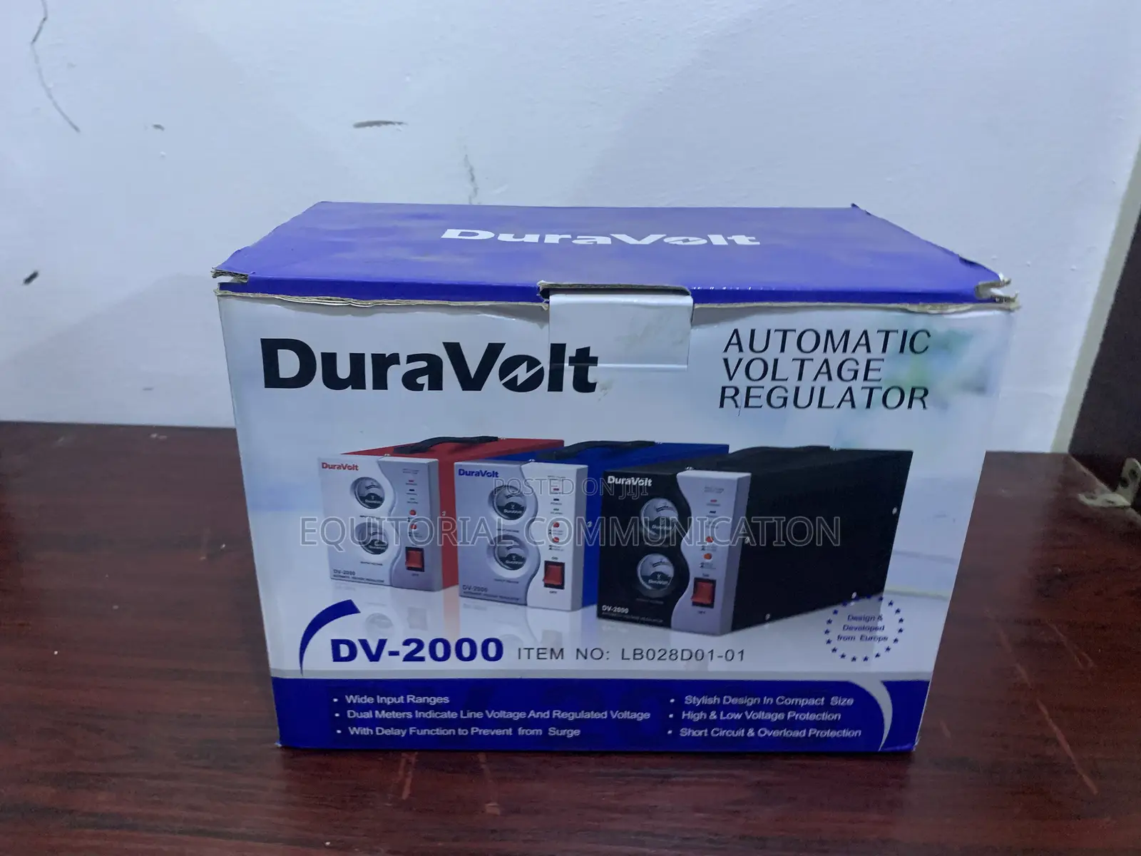 Duravolt 2000w Power Protection Floor Stabilizer