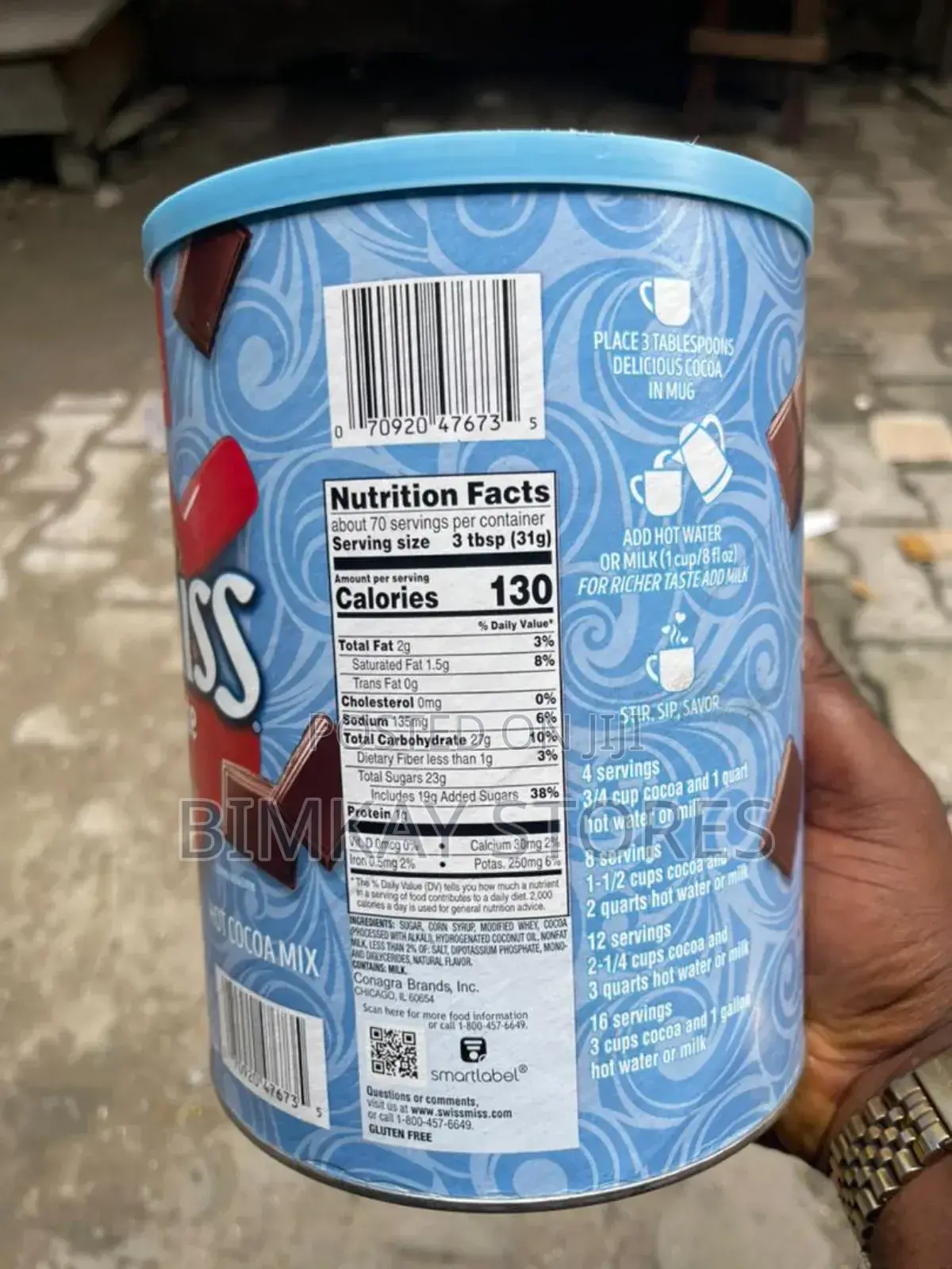 Swiss Miss Milk Chocolate Drink