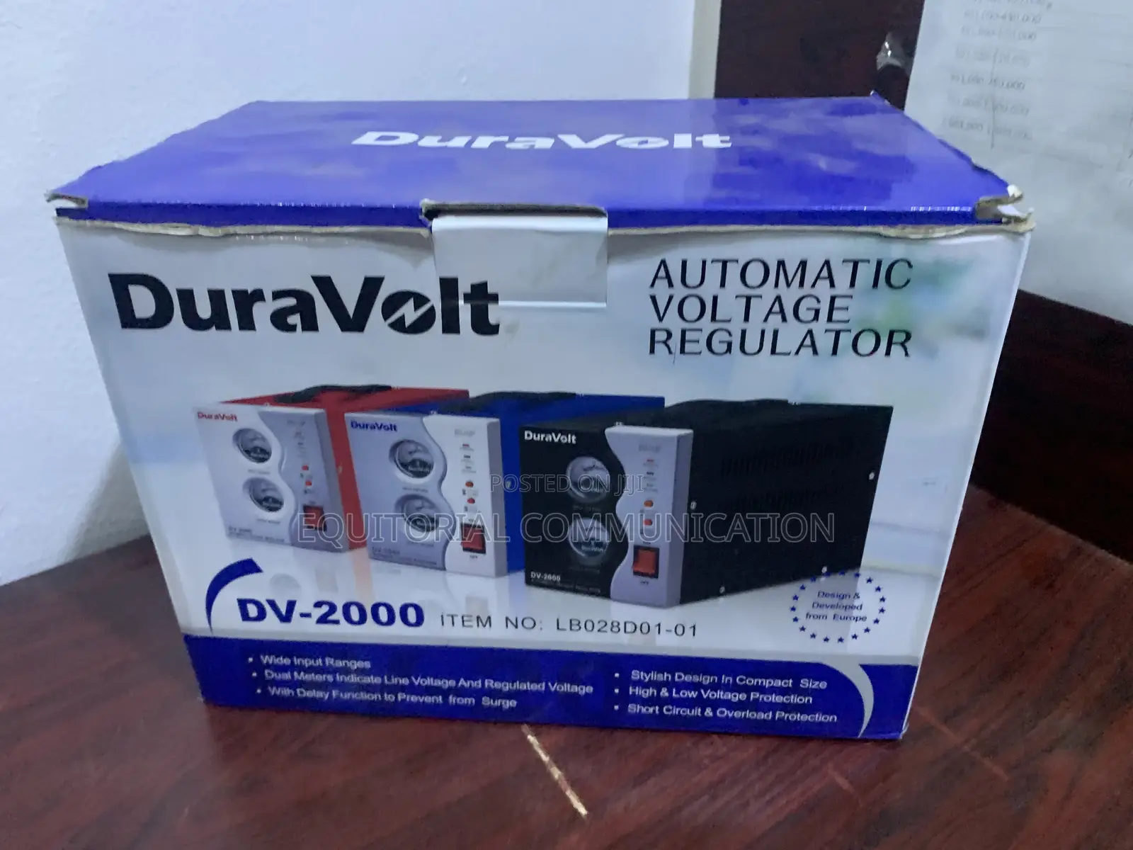 Duravolt 2000w High-Performance Floor Stabilizer