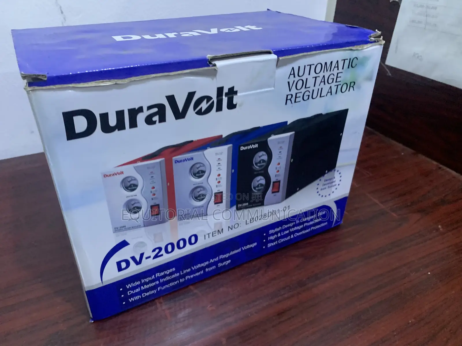 Duravolt 2000w Advanced Voltage Regulation Stabilizer