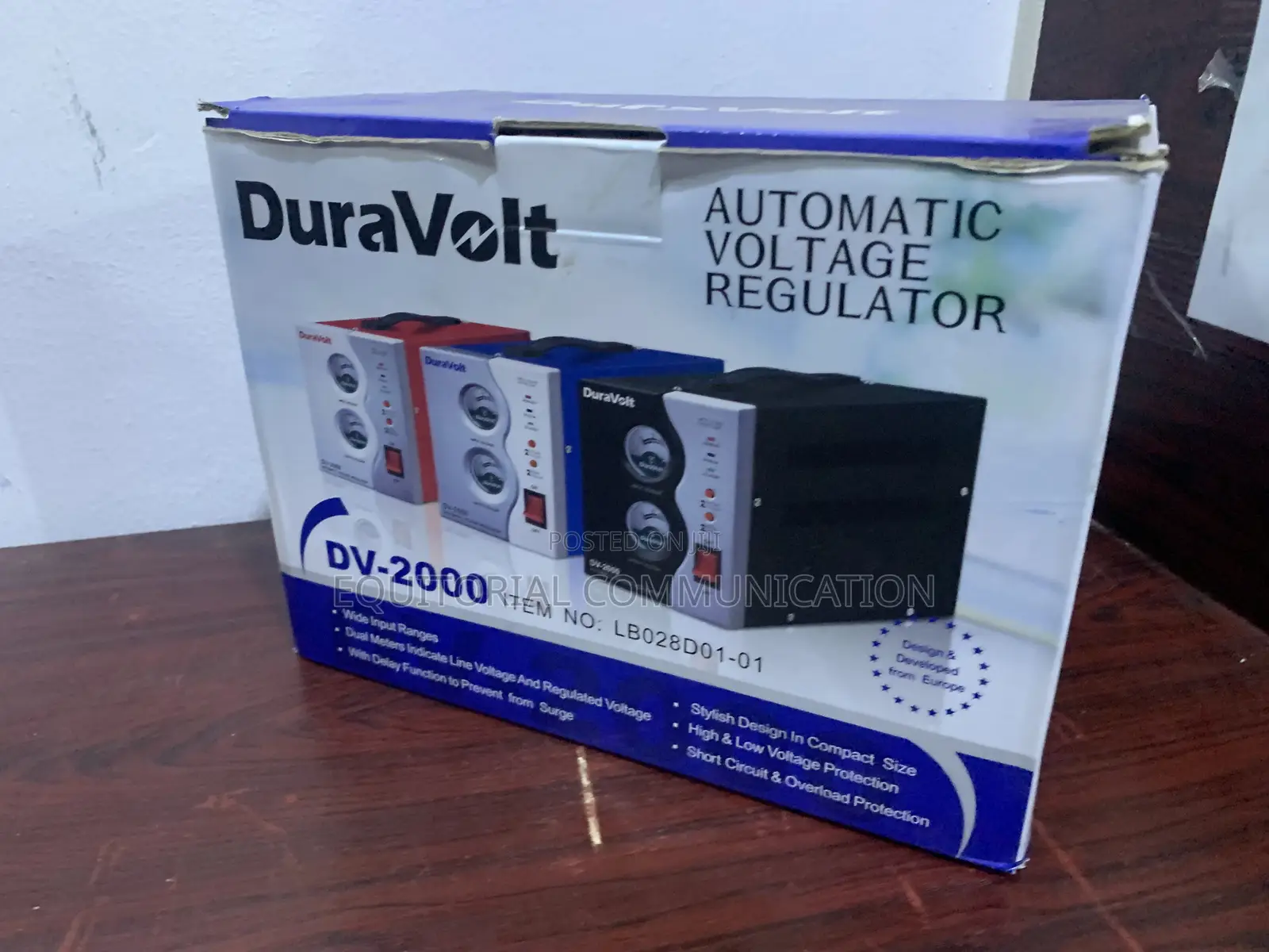 Duravolt 2000w Safe Power Voltage Stabilizer