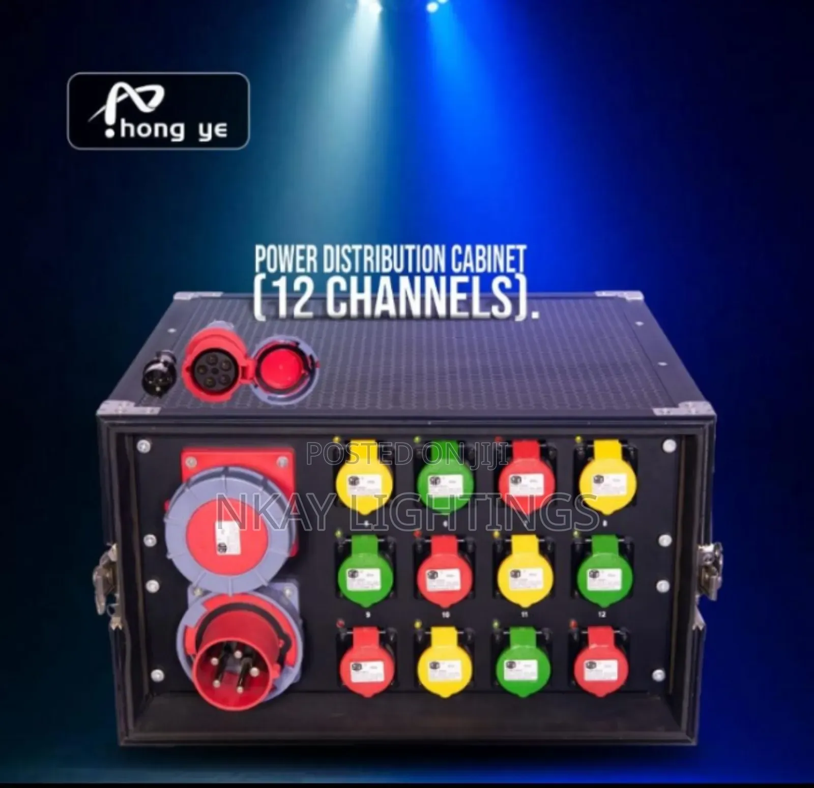 Flightcase 12 Channel Distro Box