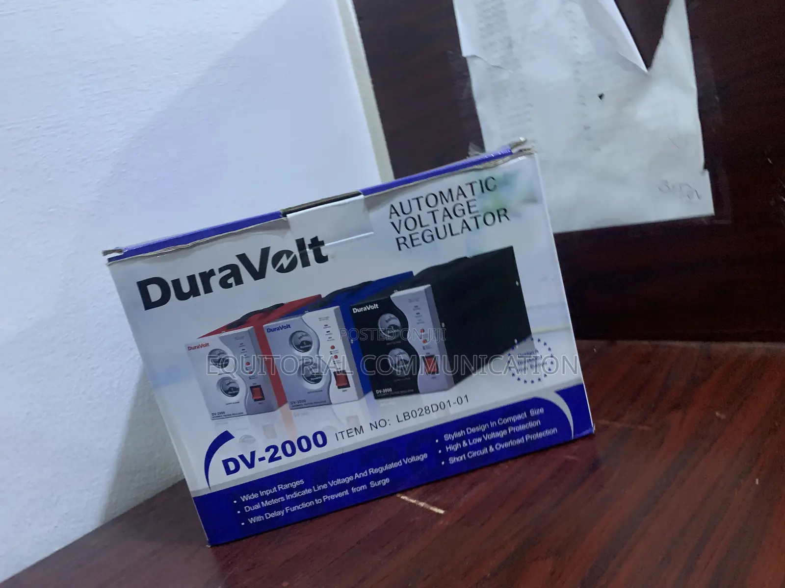 Duravolt 2000w Automatic Floor Voltage Regulator