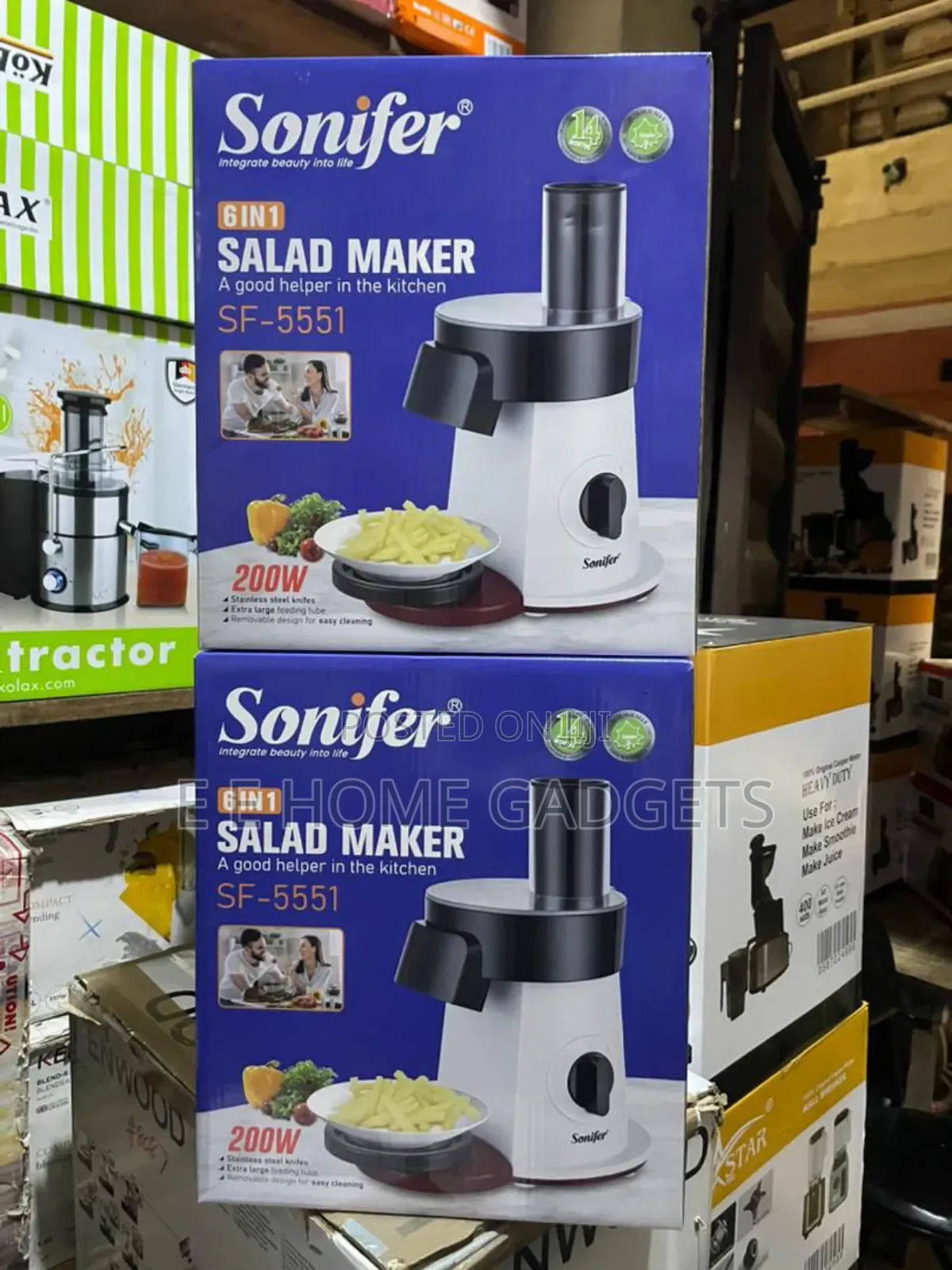 Sonifer 6 in 1 Salad Maker 200w