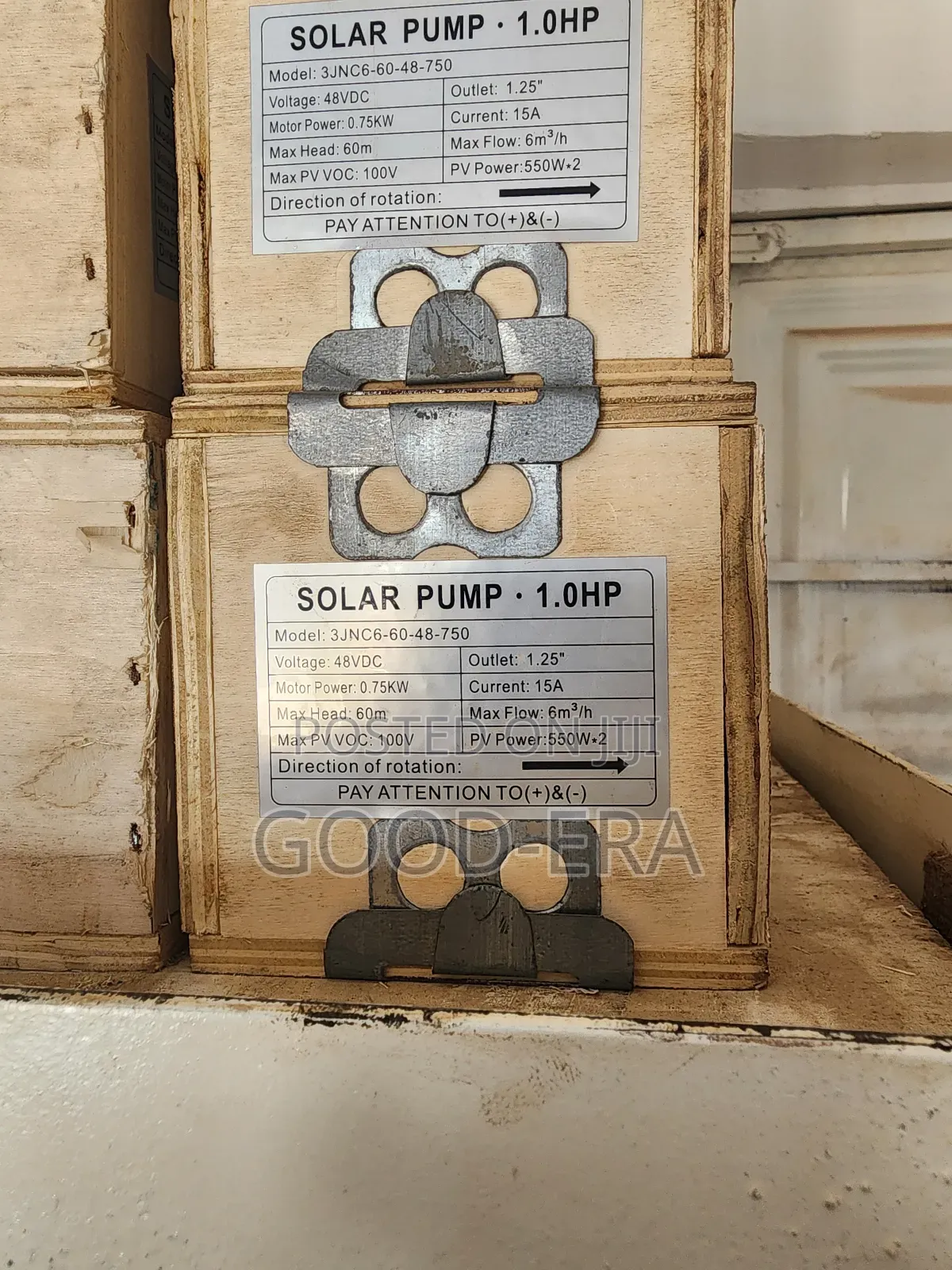 1hp Solar Deep Well Pump