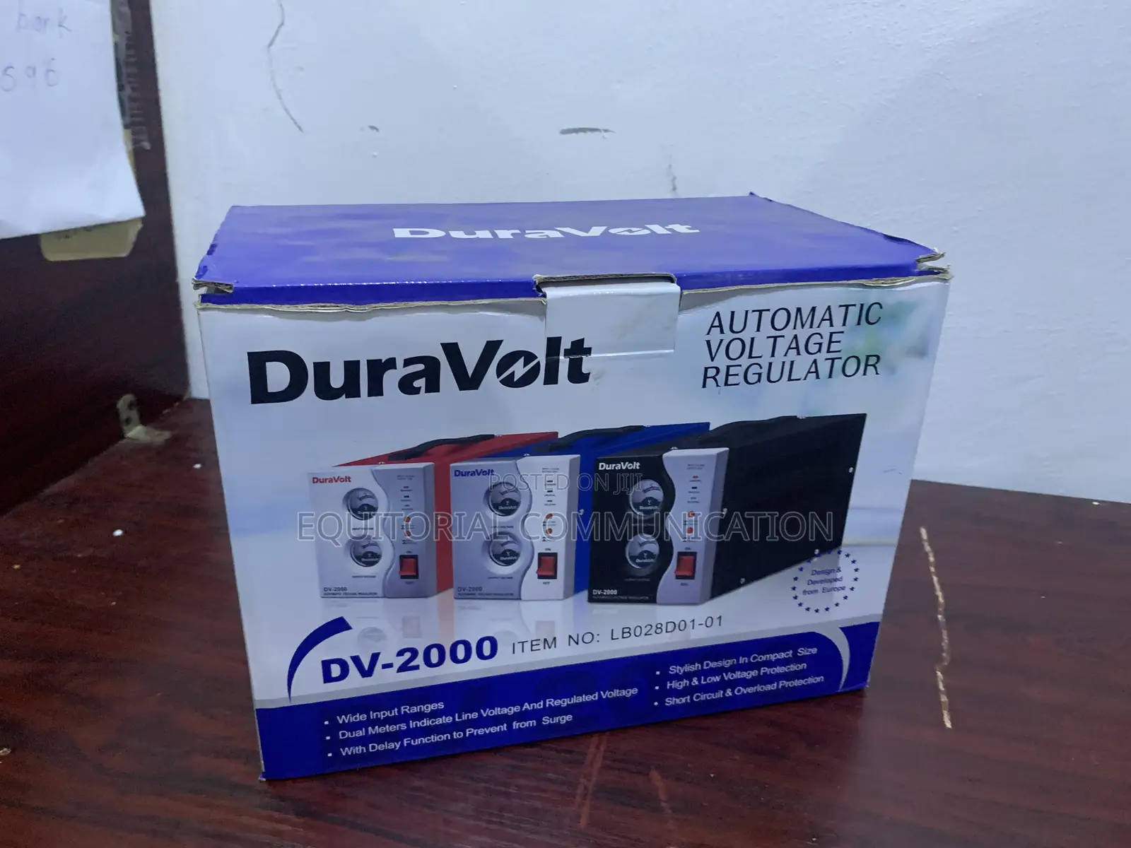 Duravolt 2000w Power Control Voltage Stabilizer