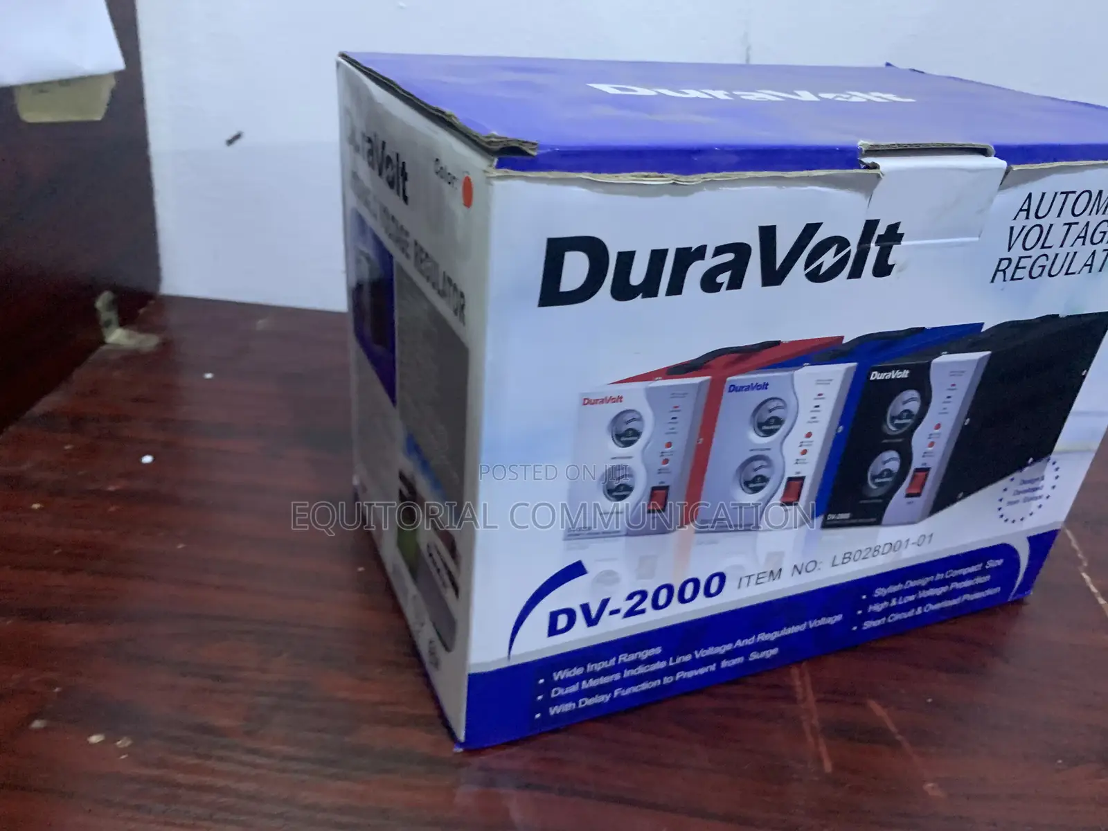 Duravolt 2000w Voltage Balance Floor Stabilizer