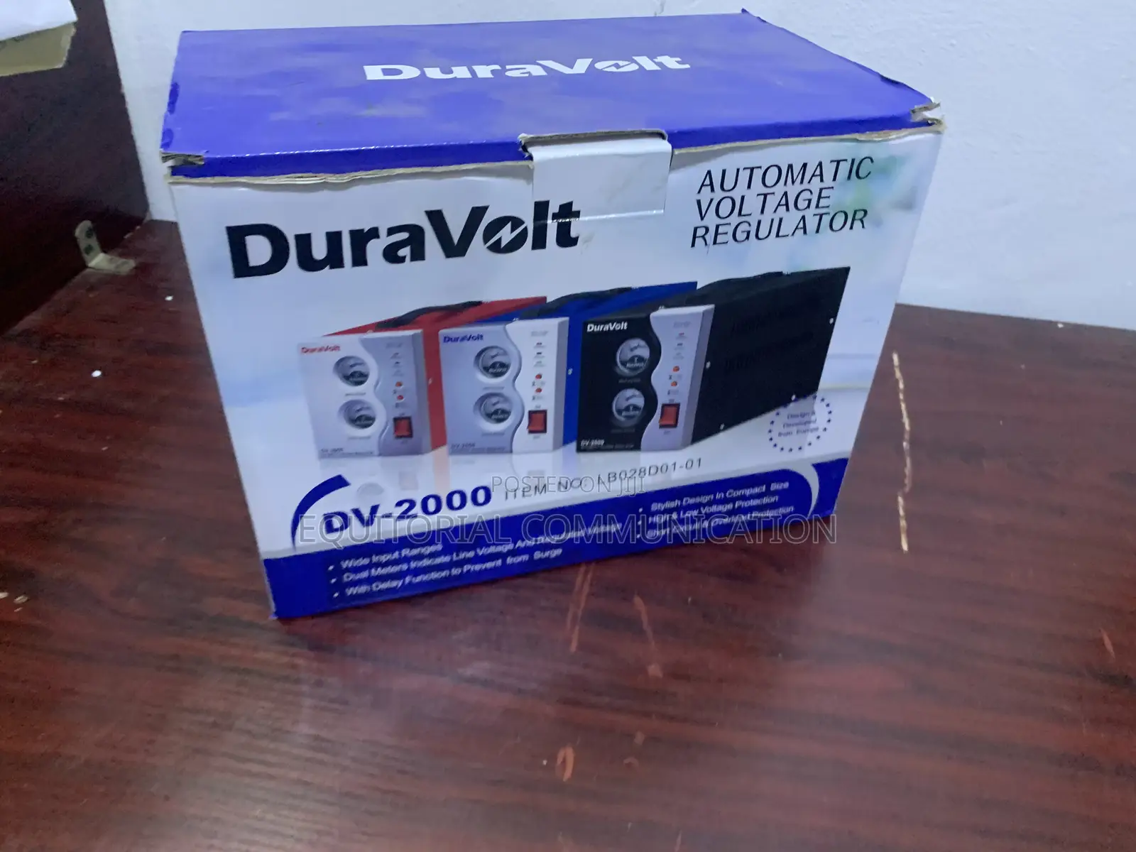 Duravolt 2000w Energy-Safe Power Stabilizer