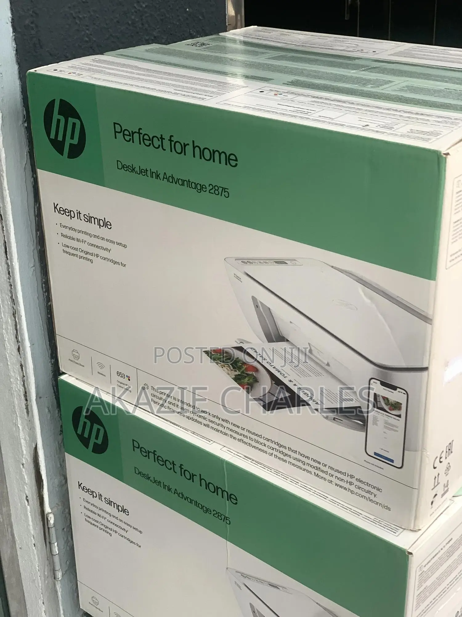 Hp Deskjet Ink Advantage 2875 Printer
