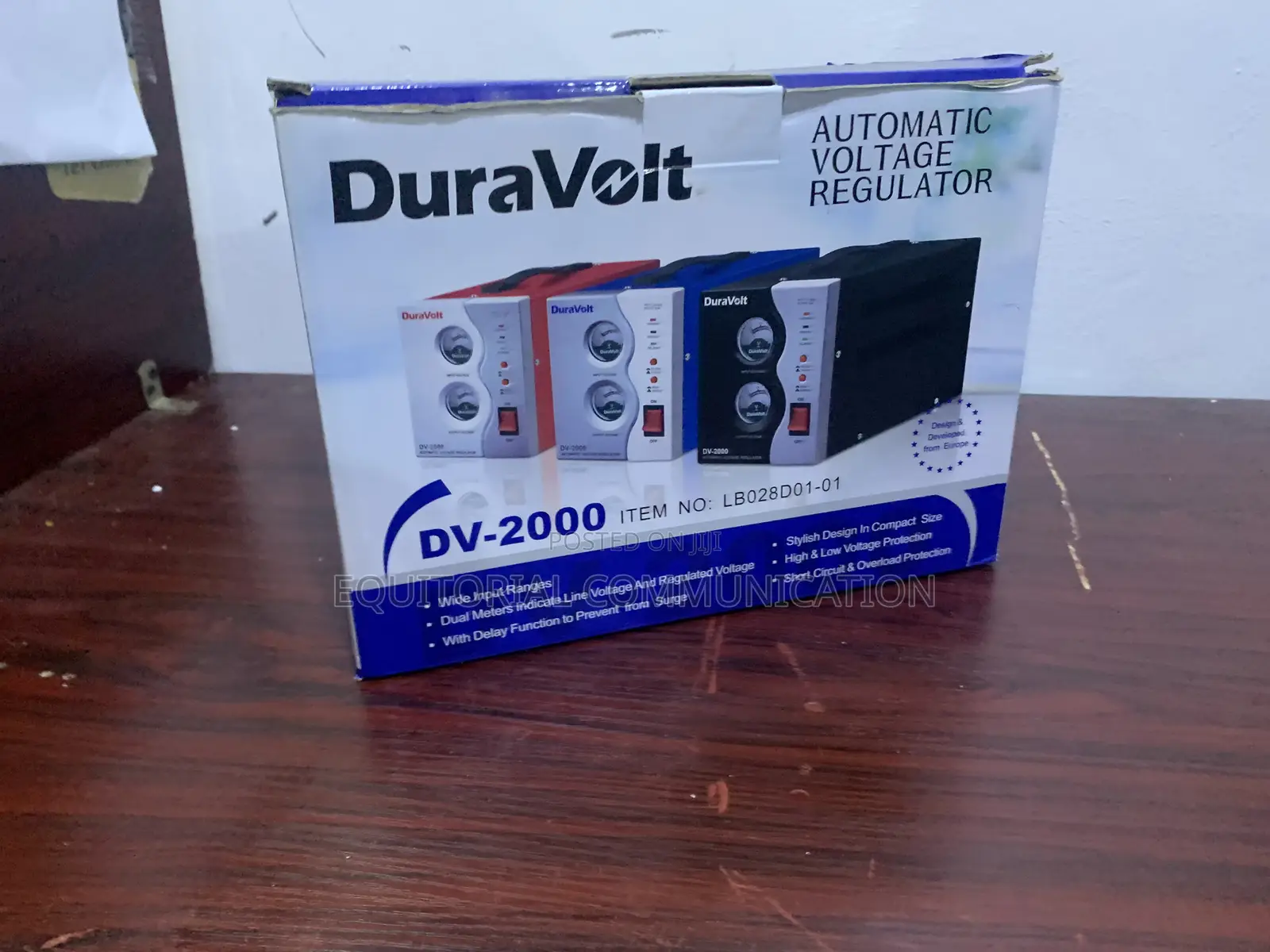 Duravolt 2000w Consistent Power Floor Stabilizer