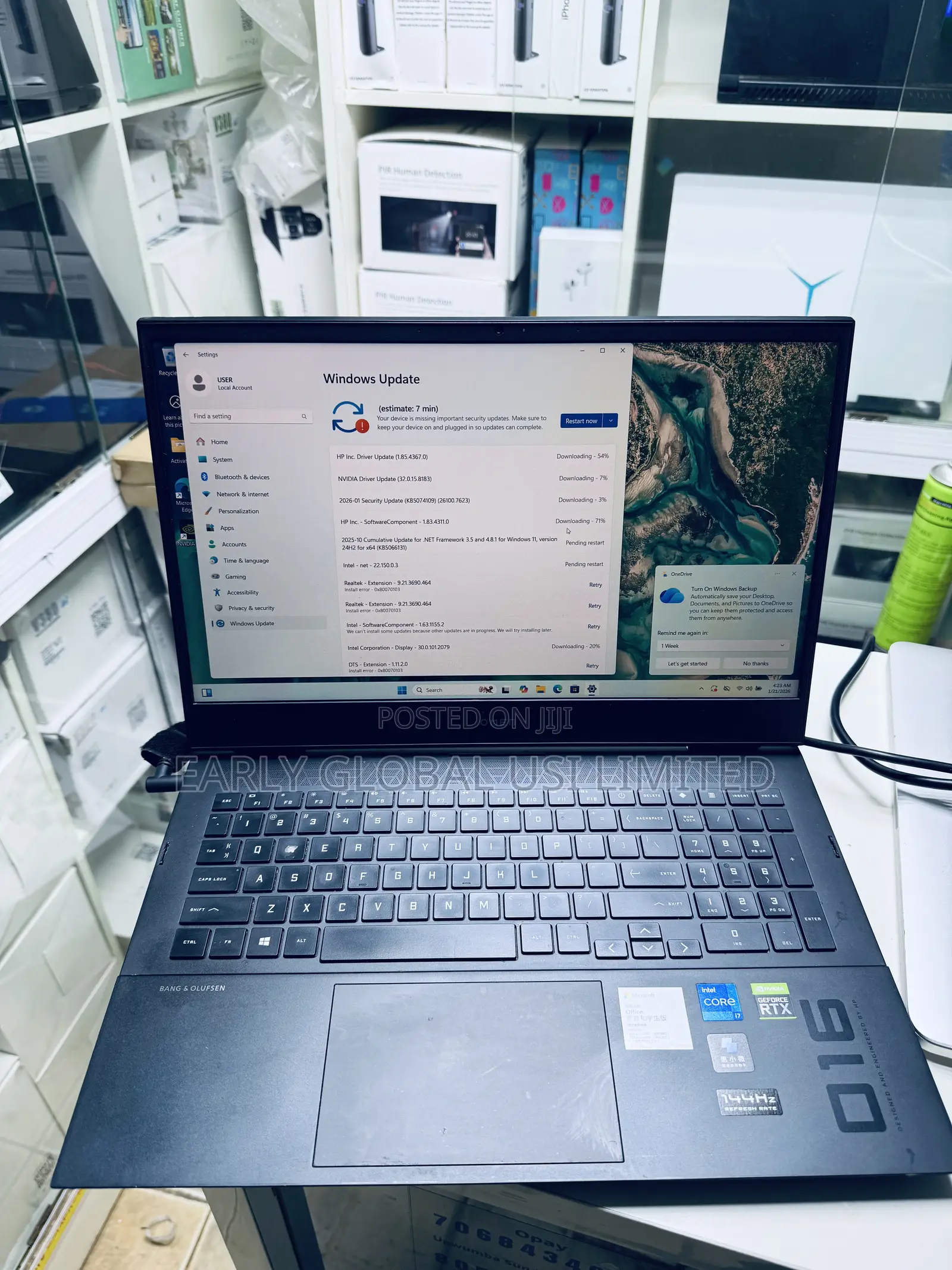 Laptop HP Omen 16 16GB Intel Core i7 SSD 512GB