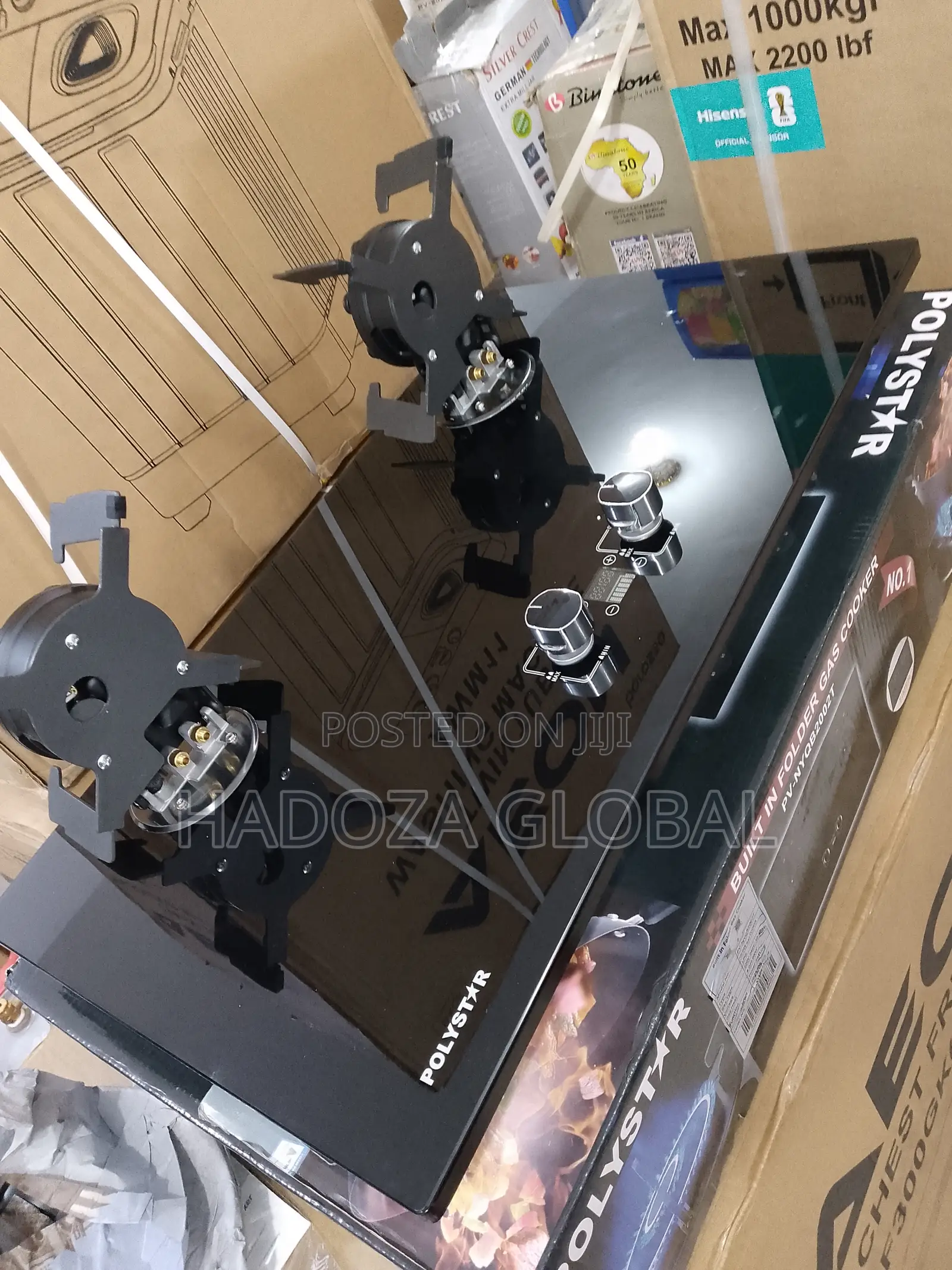 Polystar Two Burner Cooking Gas Stove