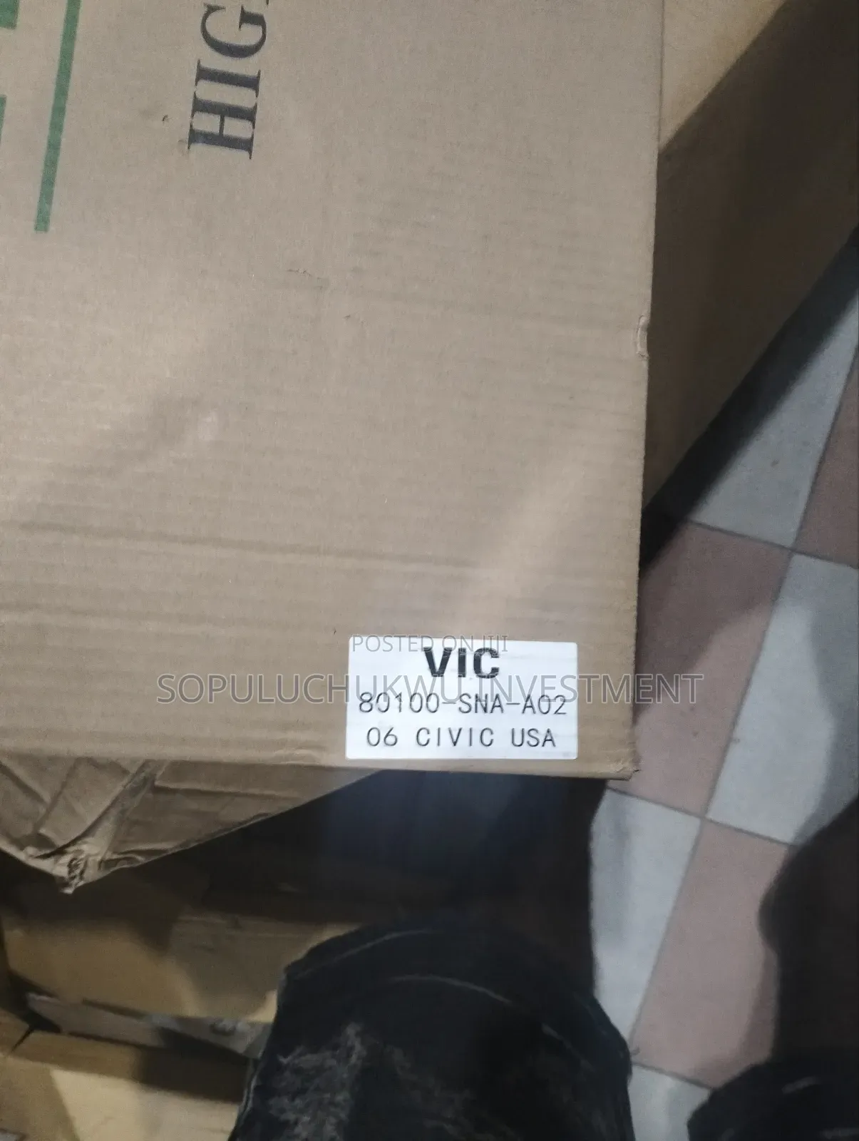 Condenser Honda Civic 2006