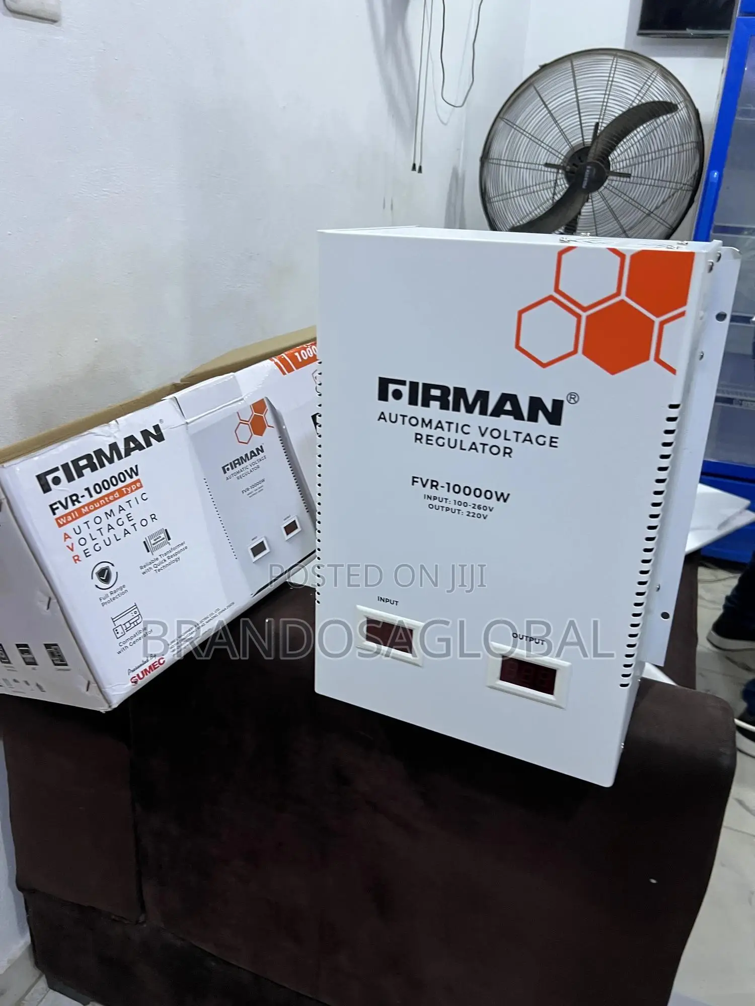 Firman 10kva Voltage Control Stabilizer Unit (Fvr-10000w)