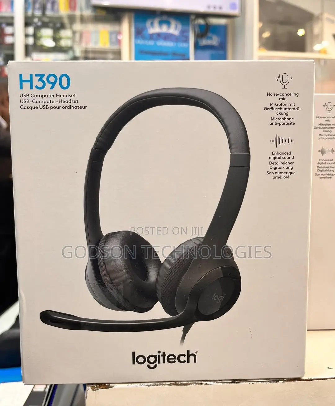 Logitech H390 Usb Computer Headset With Mic