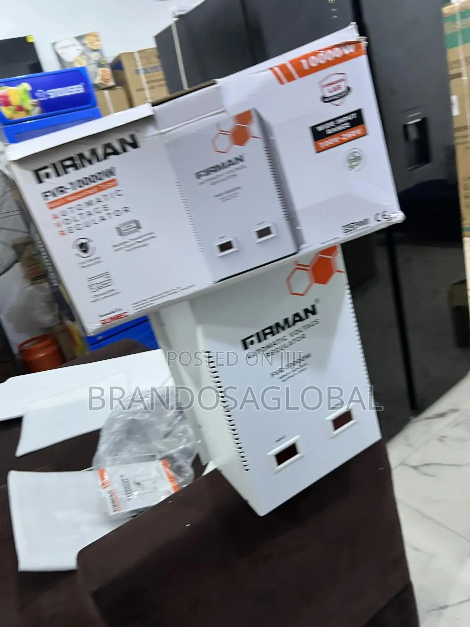 Firman 10kva Wall Fixed Power Stabilizer (Fvr-10000w)