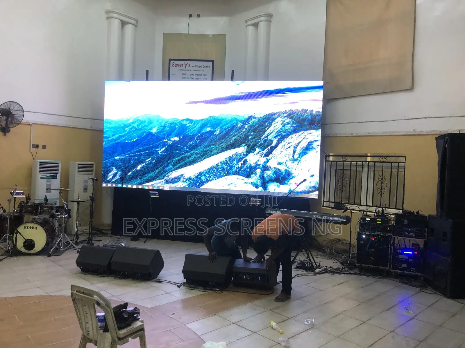 12sqm Led Rental Screens for Viewing Center