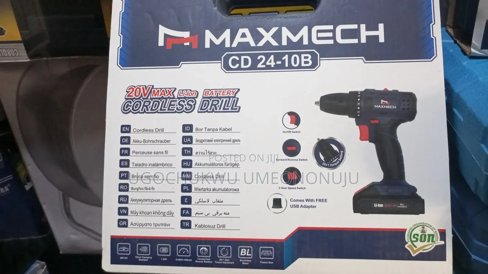Cordless Drilling Machine