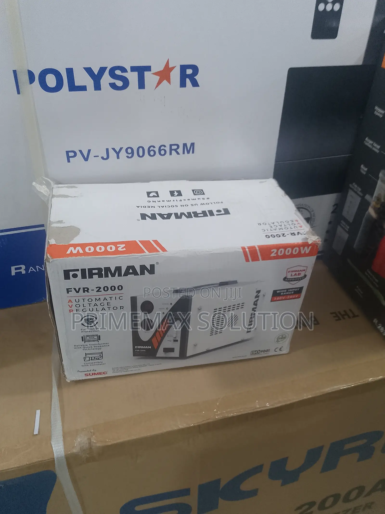 Get Protected With Firman 2000w Floor Voltage Stabili