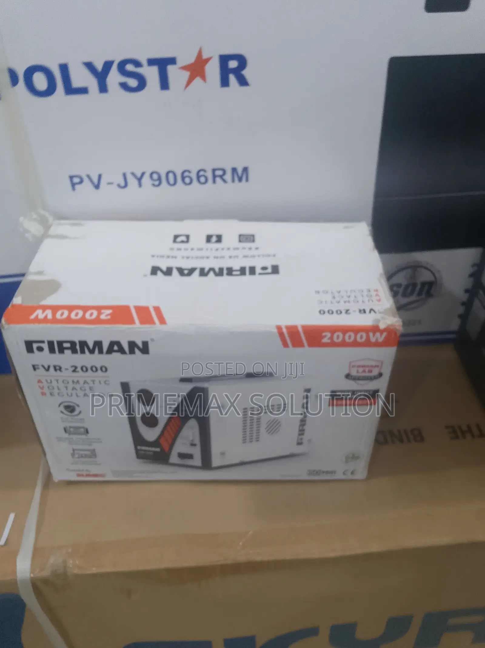 Firman 2000w Floor Model Automatic Stabilizer – Overload Cut-Off