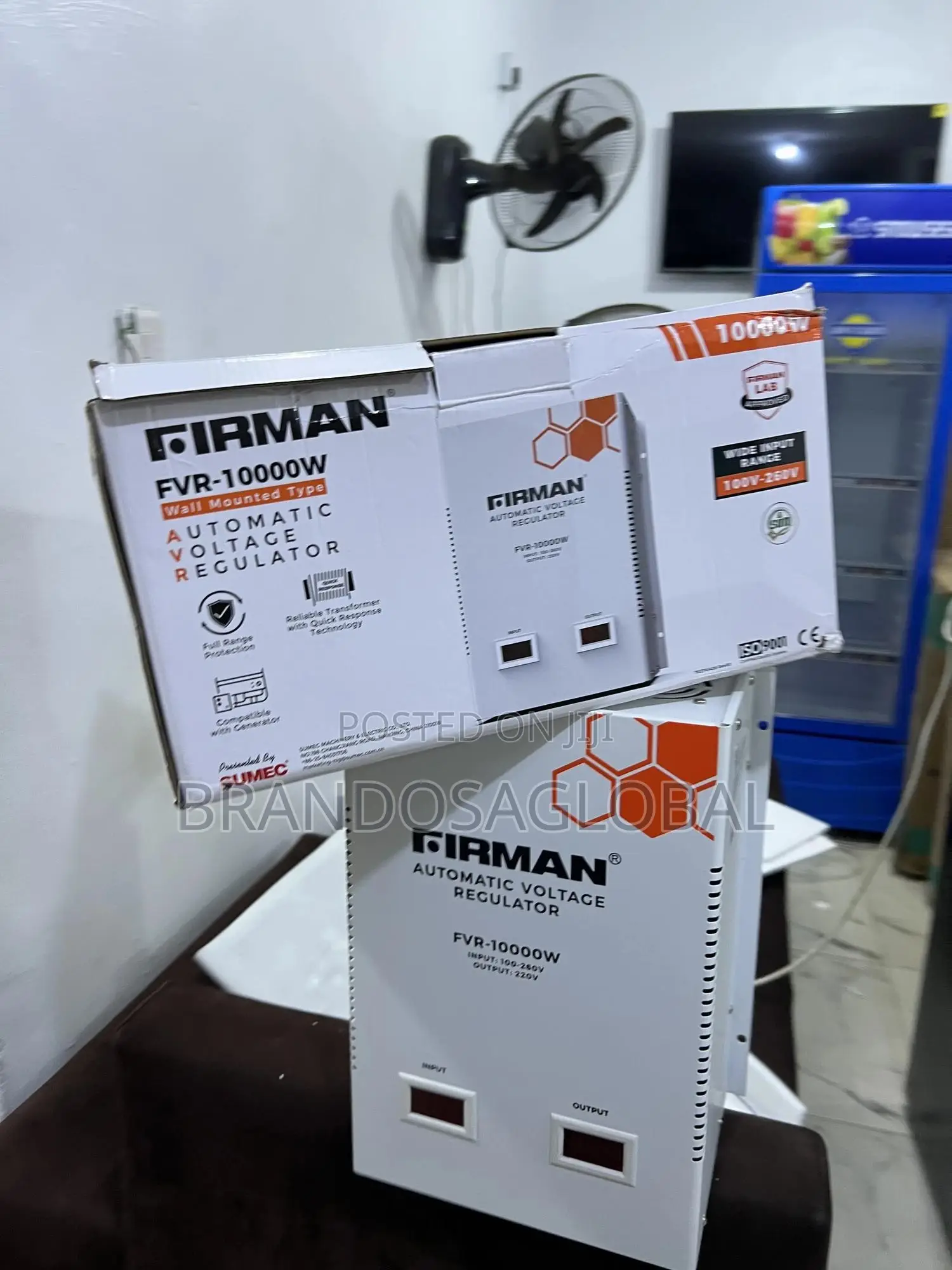 Firman 10kva Voltage Control Device for Buildings (Fvr-10000w)