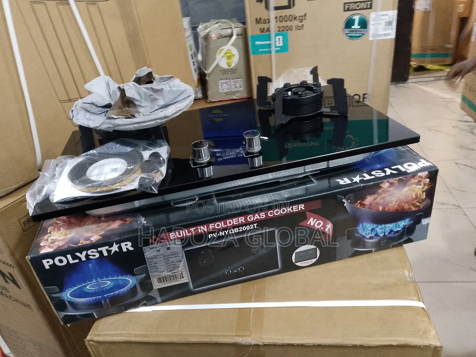 Polystar Two Burner Lpg Stove