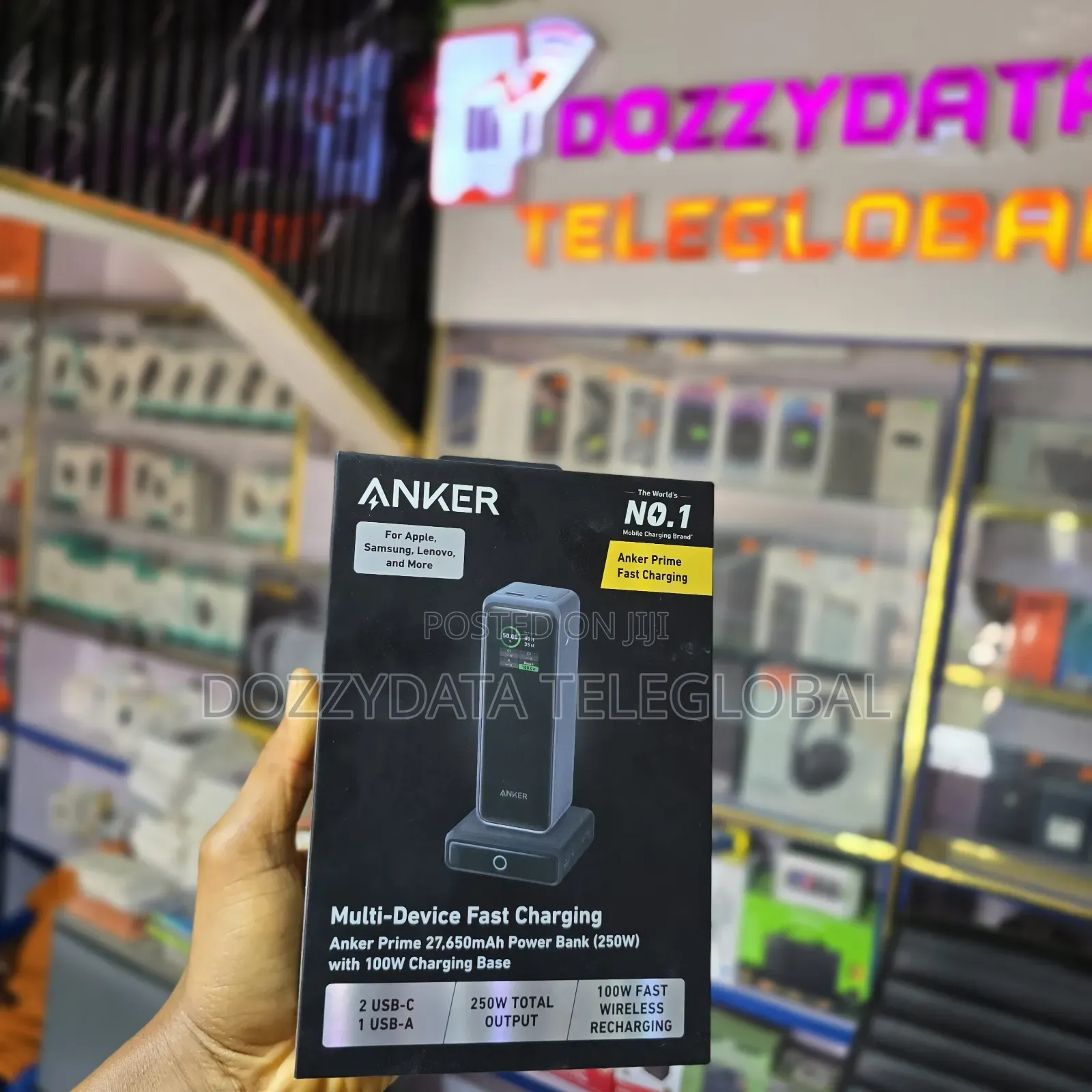 Anker Prime 27,650mah Power Bank (250w) With 100w
Charging Base