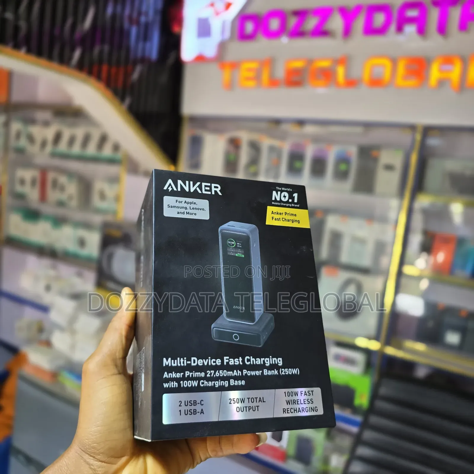 Anker Prime 27,650mah Power Bank (250w) With 100w
Charging Base