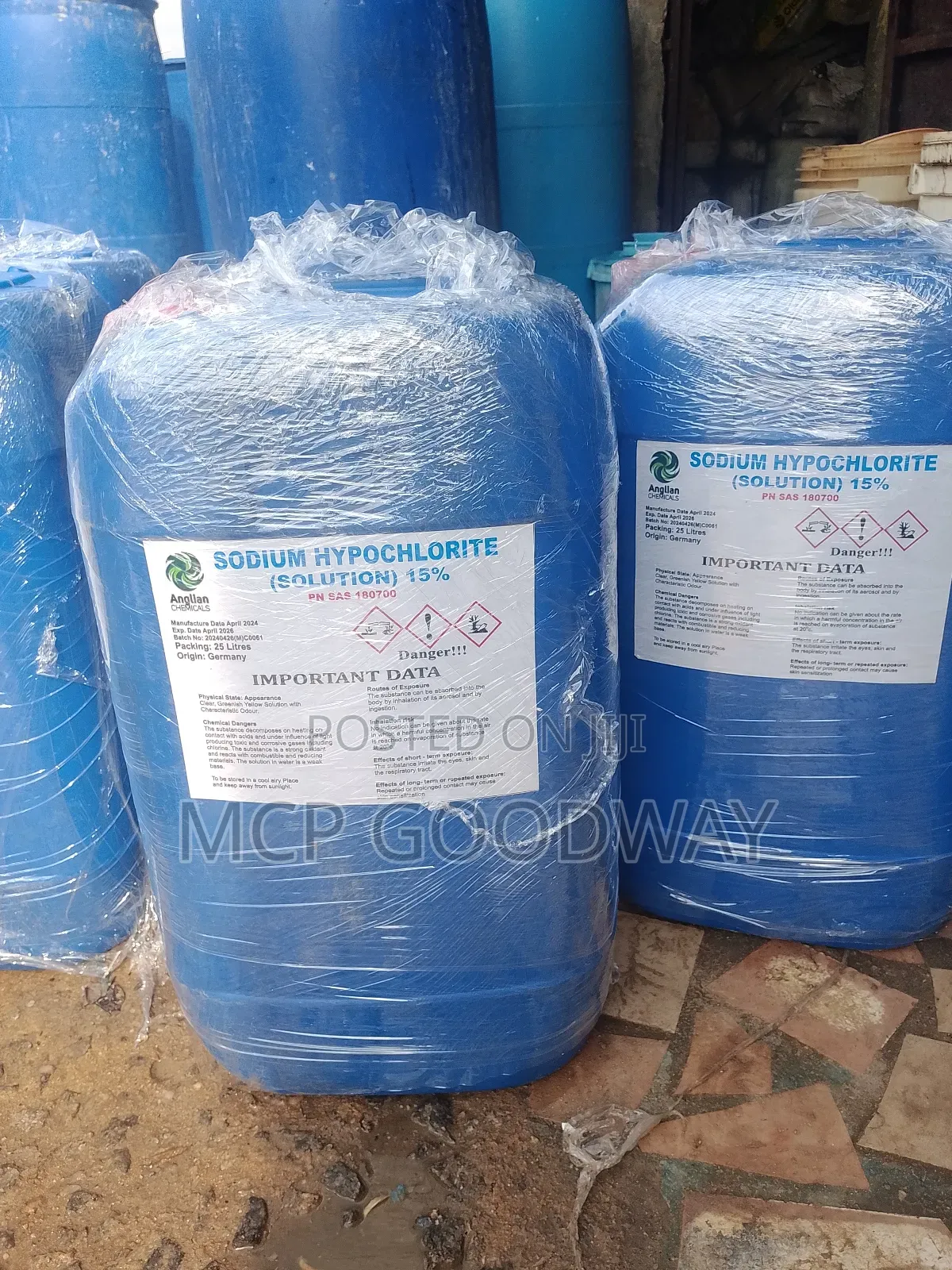 Sodium Hypochlorite Solution 15%