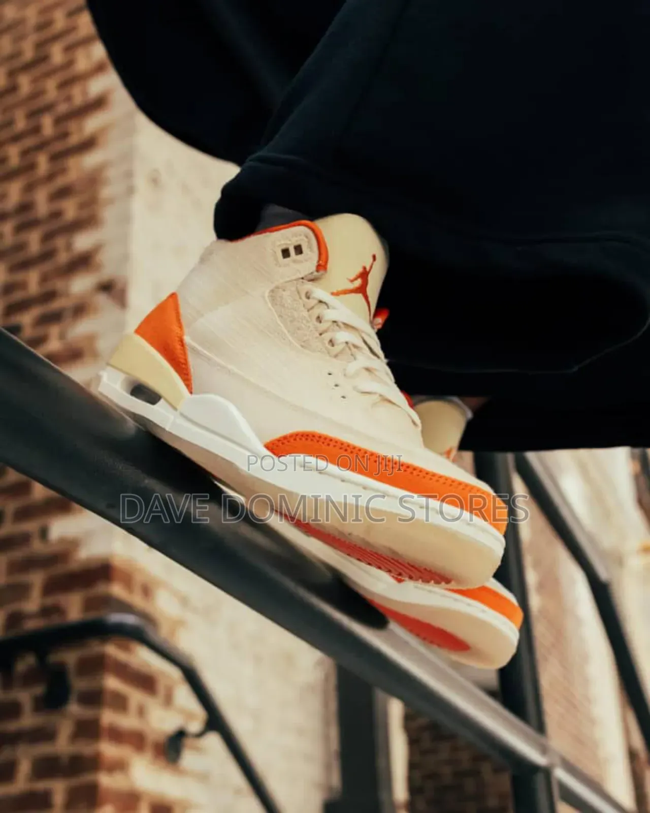 Nike Air Jordan 3 Retro 'Starfish' Trance Orange, Fossil, Sail
