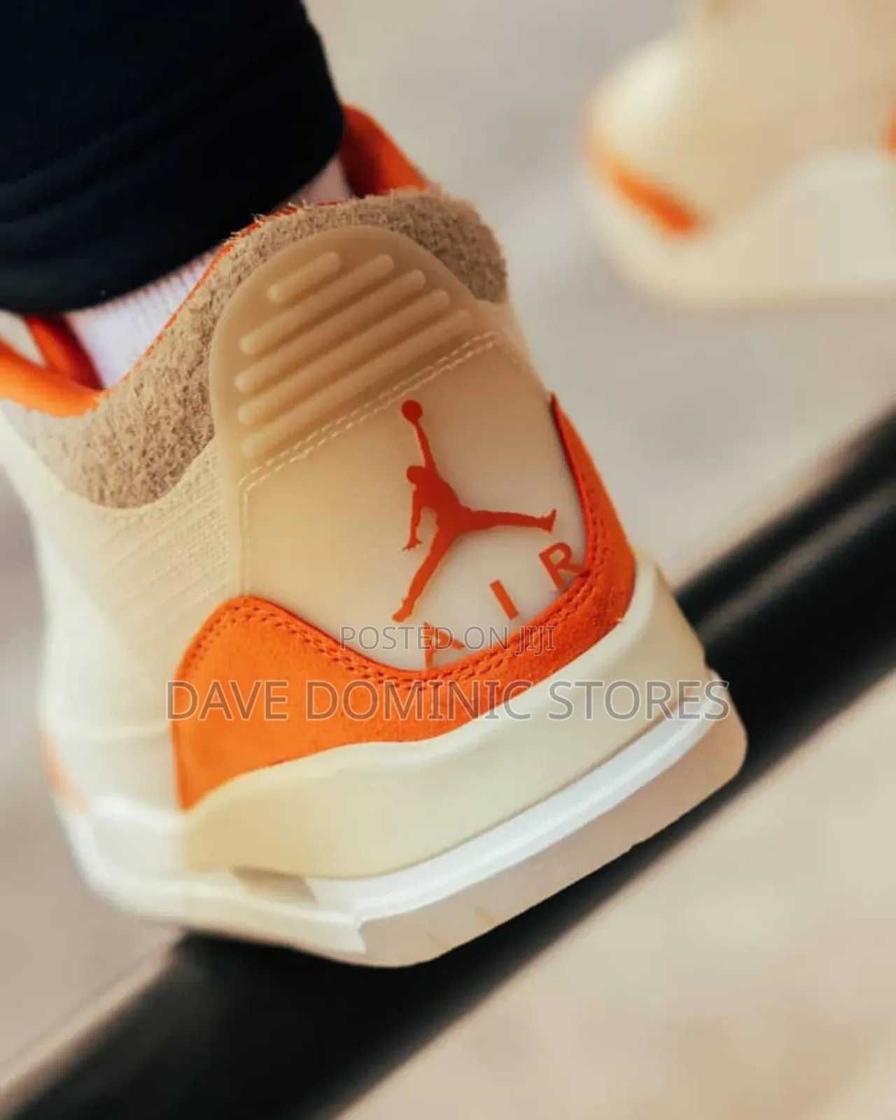 Nike Air Jordan 3 Retro 'Starfish' Trance Orange, Fossil, Sail