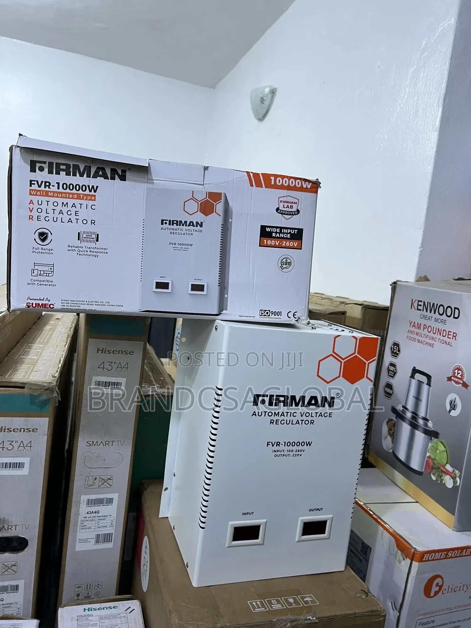 Firman 10kva Wall Mount Stabilizer for Power Control (Fvr-10000w)