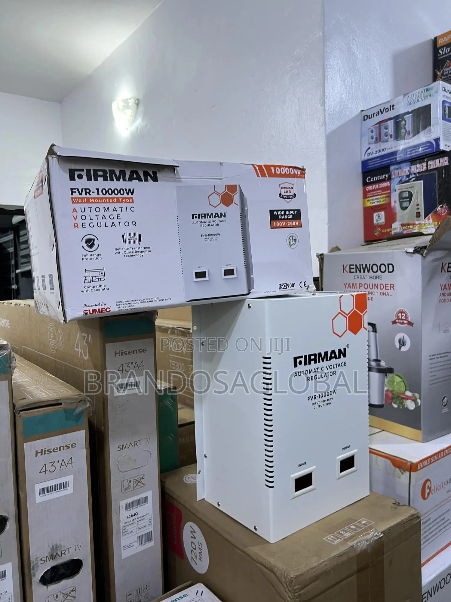 Firman 10kva Power Stabilizer With Strong Output Stability (Fvr-10kw]