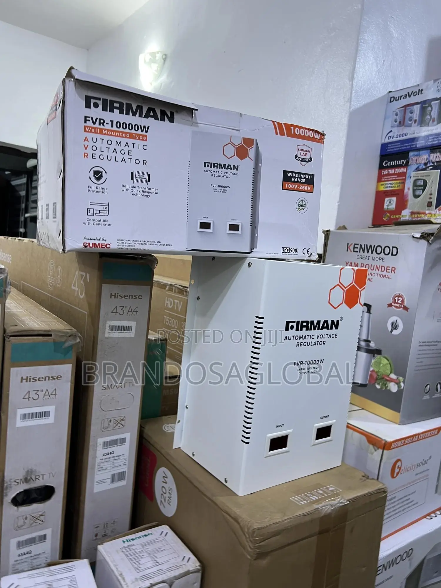 Firman 10kva Wall Mounted Voltage Controller (Fvr-10kw)