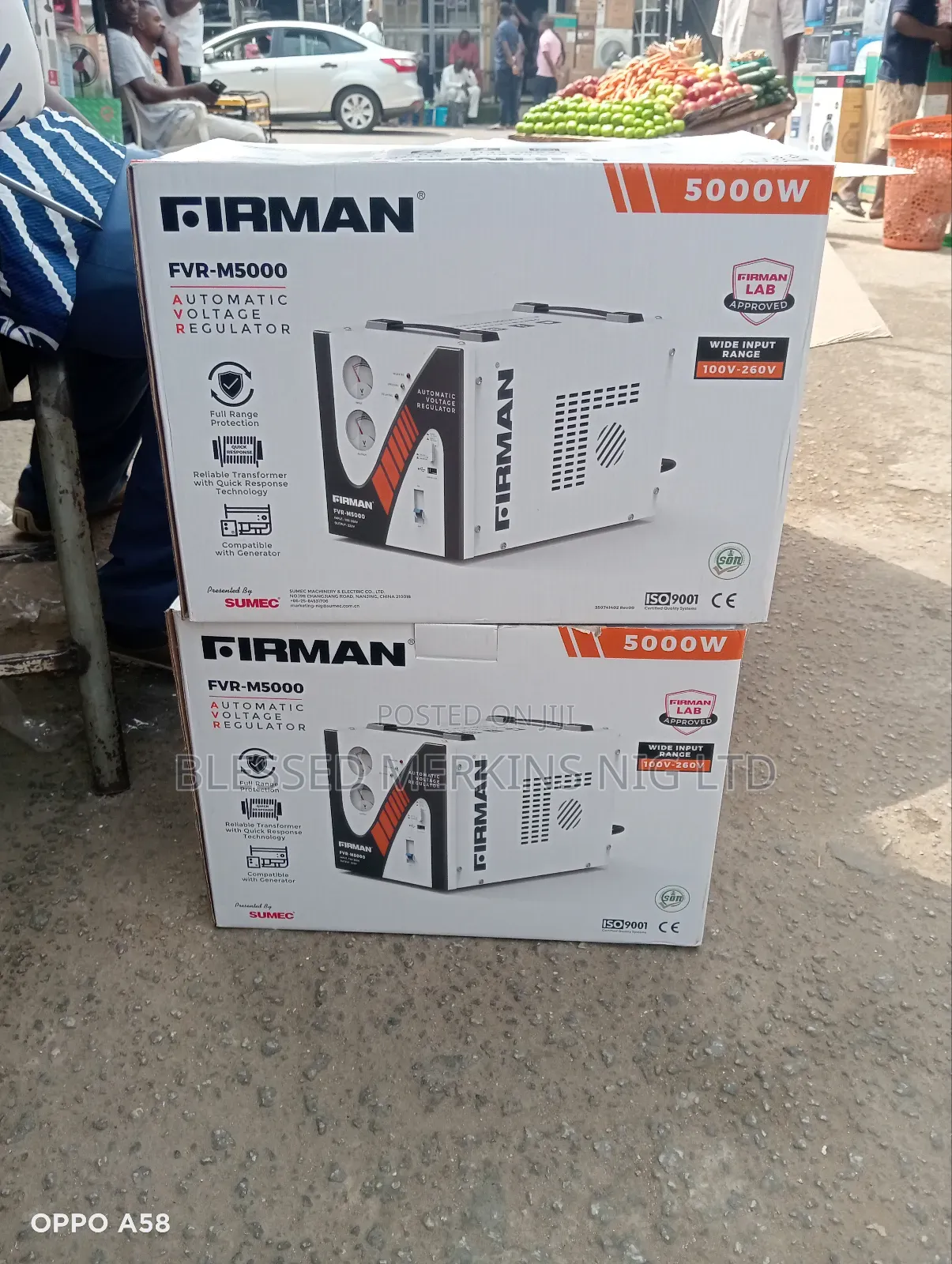 Firman Stablizer 5000watts