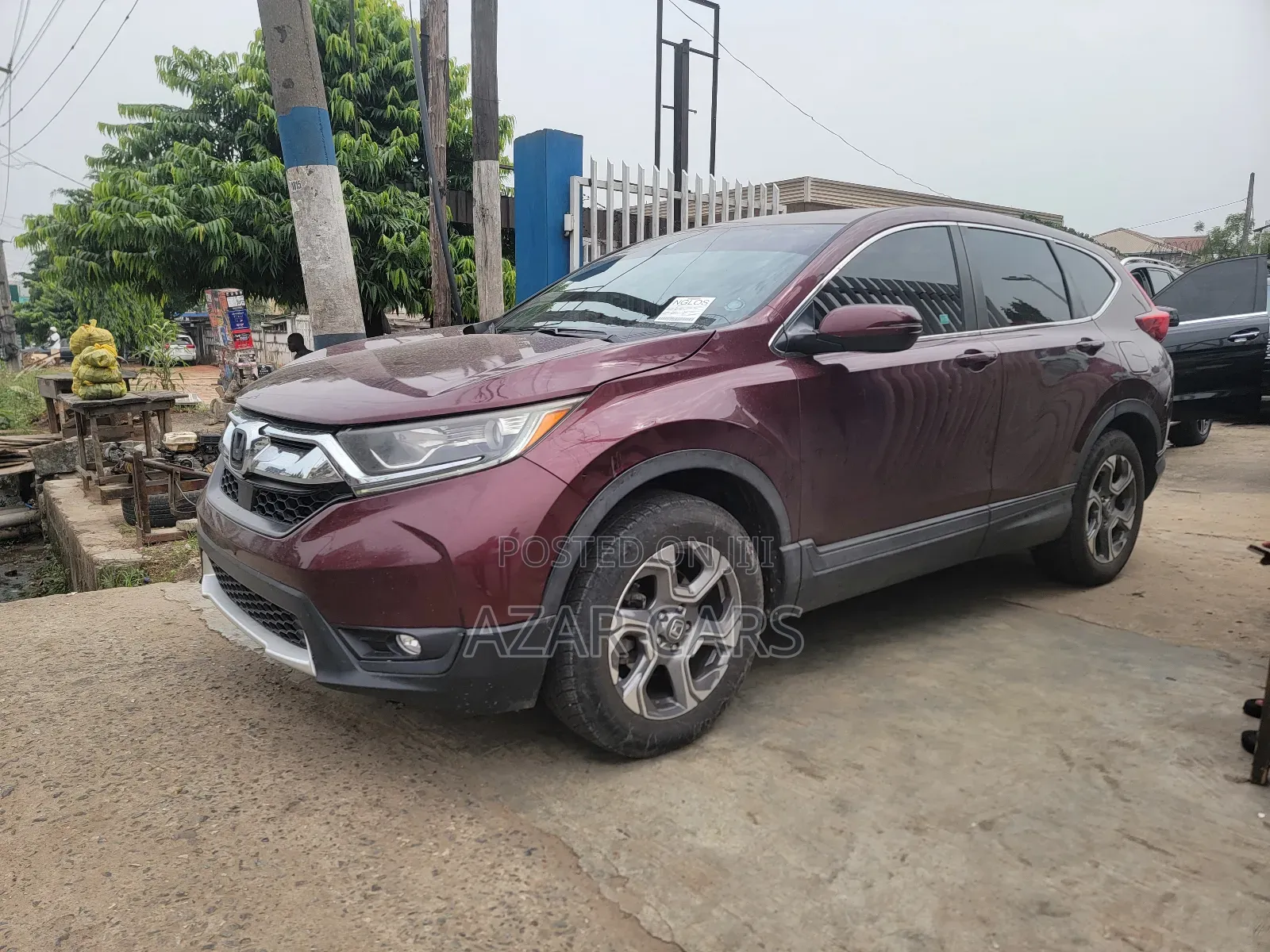 Honda CR-V EX-L 4dr SUV AWD (1.5L 4cyl CVT) 2017 Burgundy