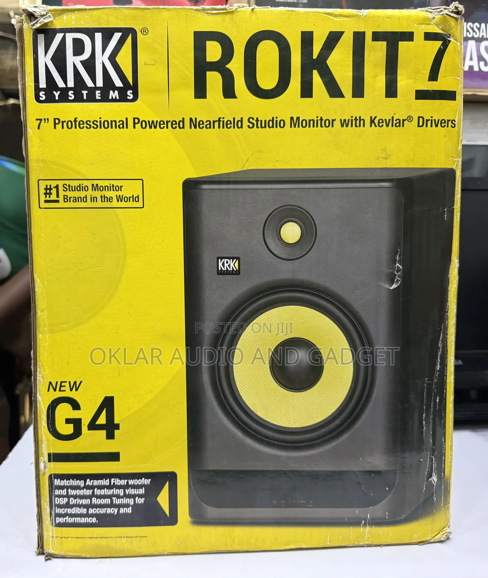 Krk Rokit 7 G4 Studio Monitor ( Tokunbo)