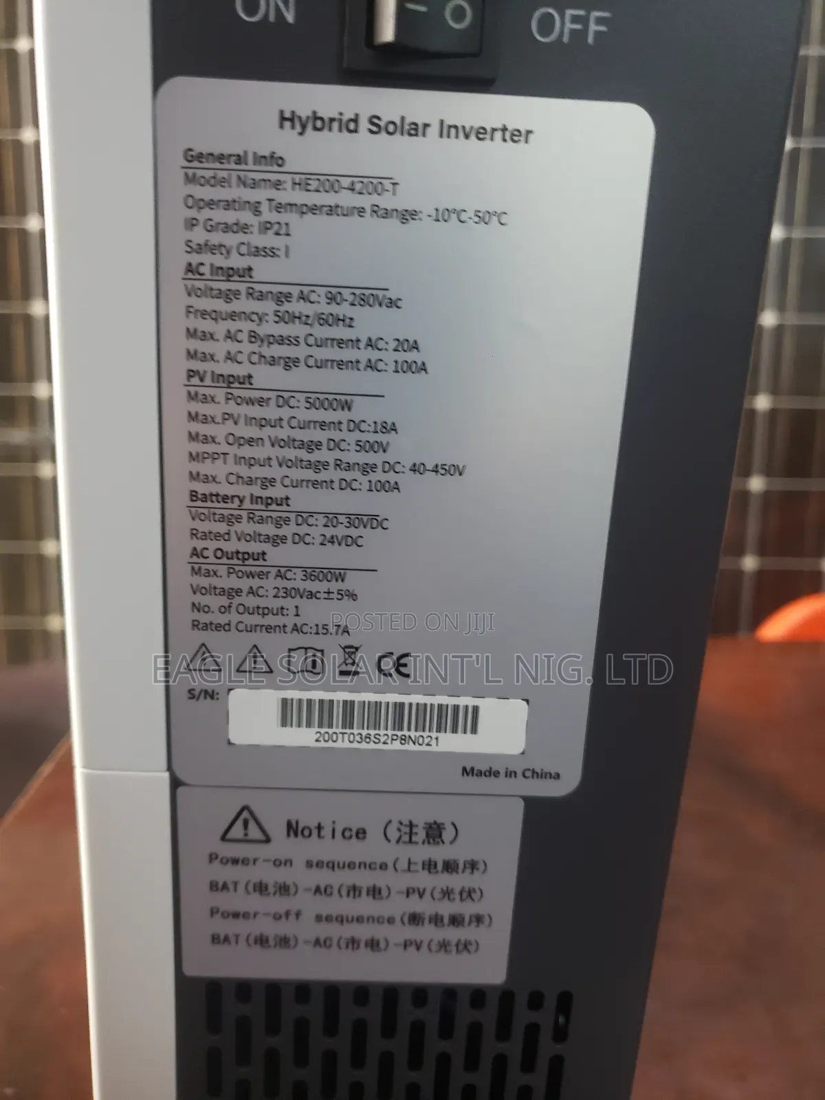 Solar Hybrid Inverter