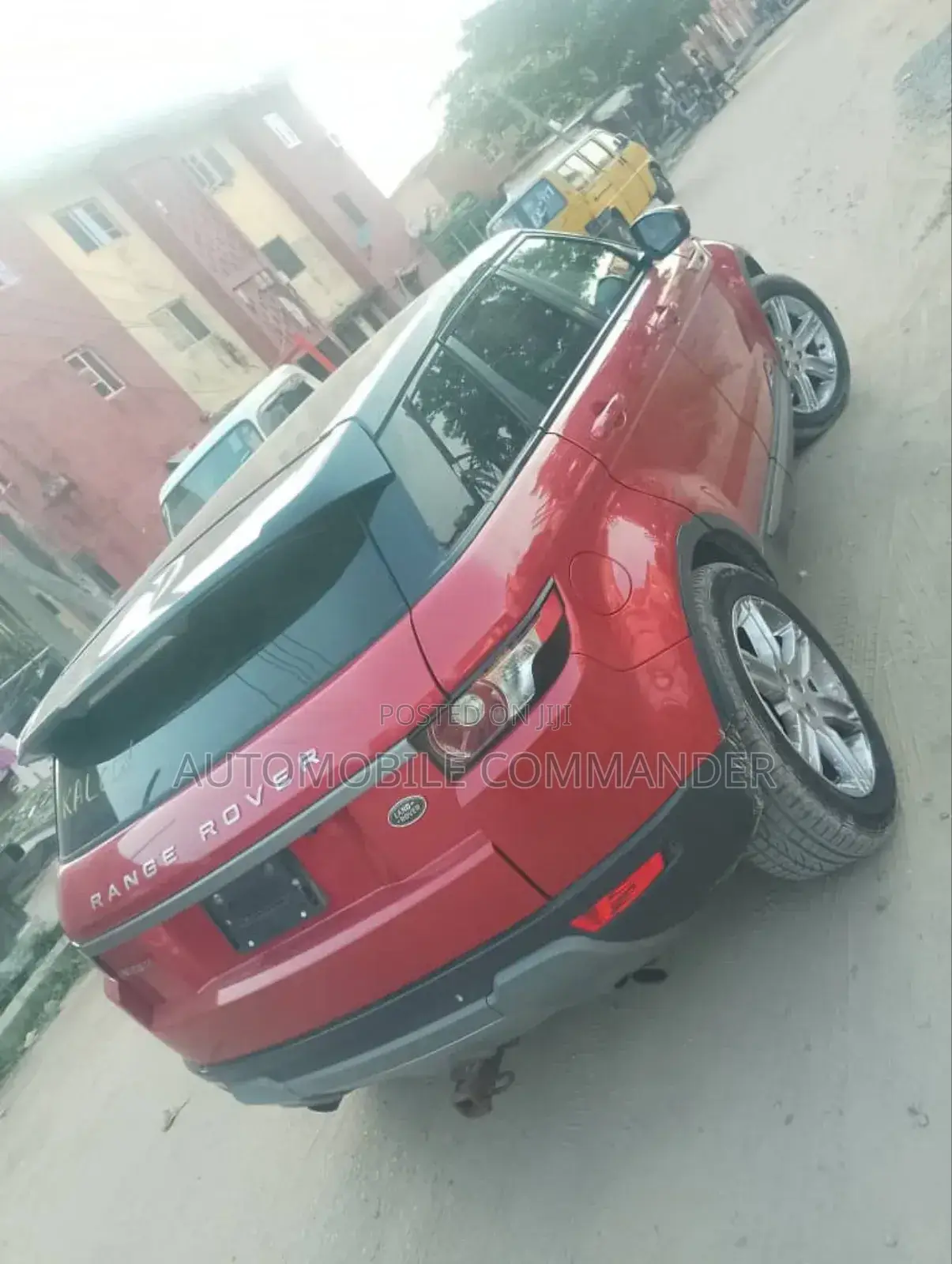 Land Rover Range Rover Evoque 2015 Red