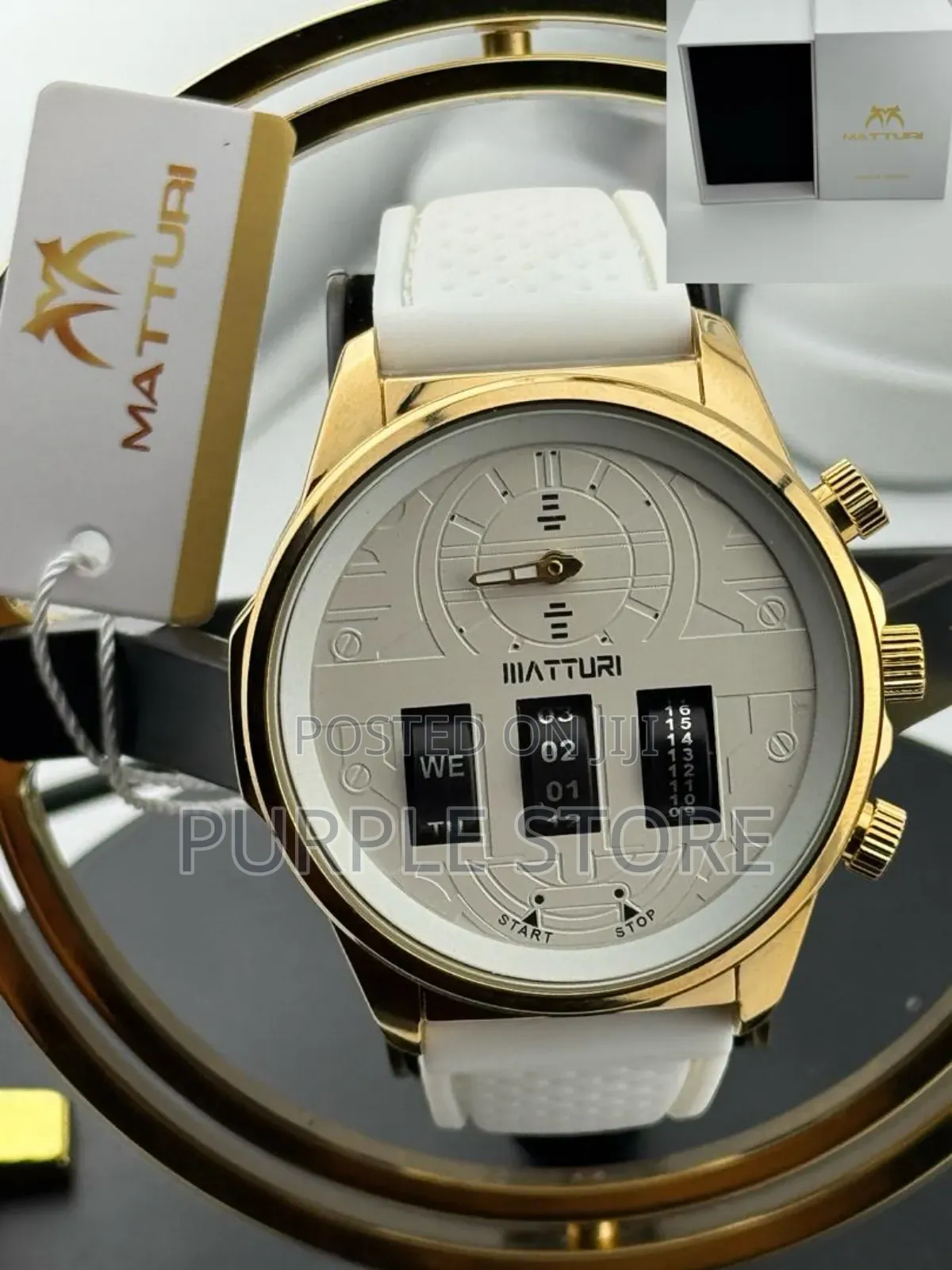 Matturi Unique Design Wristwatch