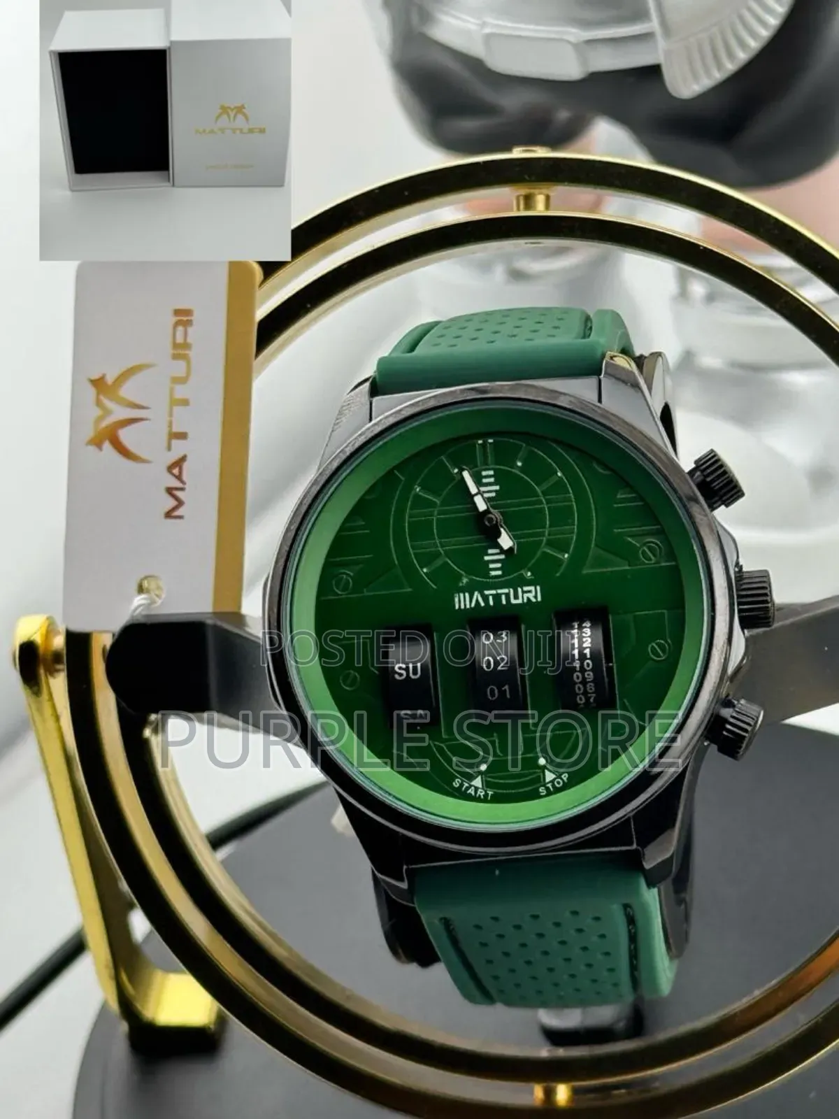 Matturi Unique Design Wristwatch