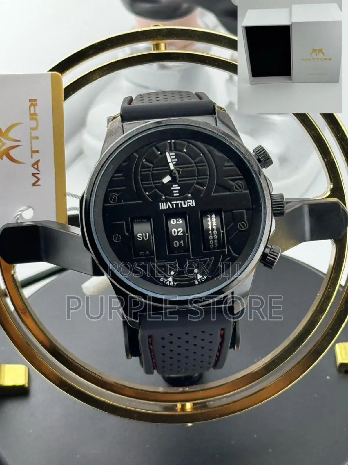 Matturi Unique Design Wristwatch
