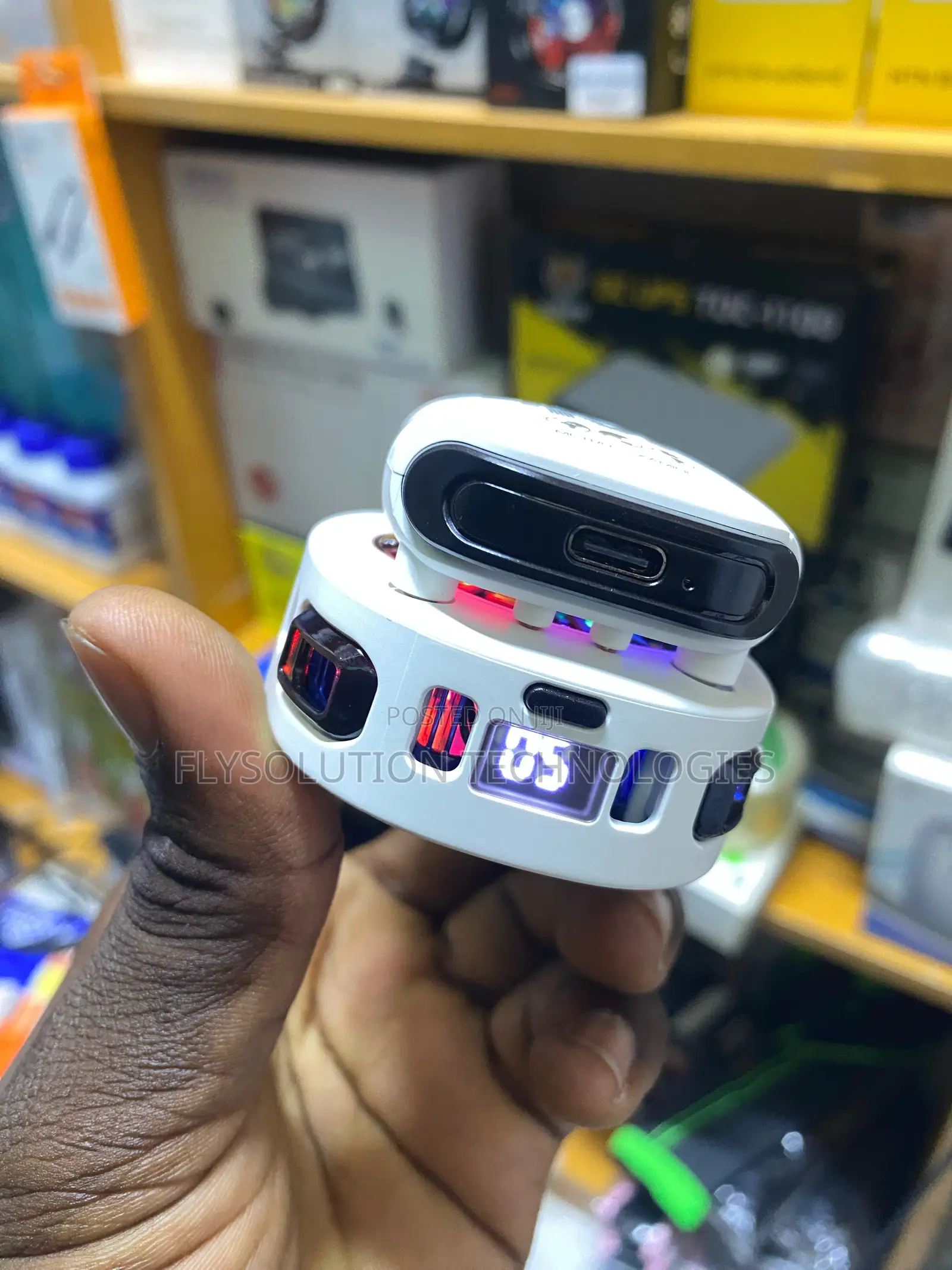 Wireless Magnetic Ice Rechargeable Phone Cooler - Fs25
